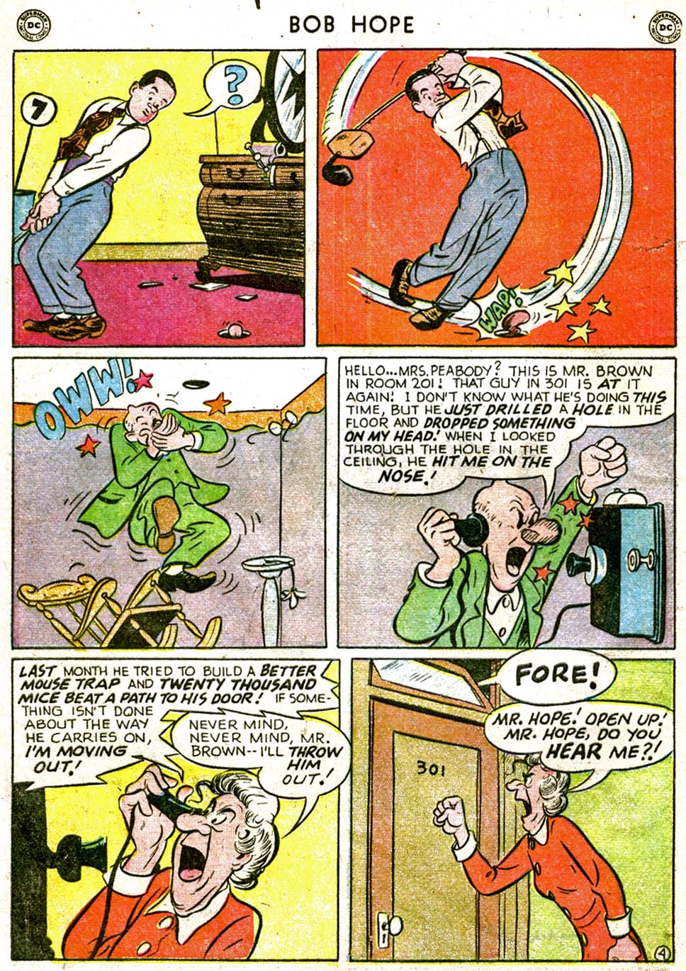 Read online The Adventures of Bob Hope comic -  Issue #1 - 6