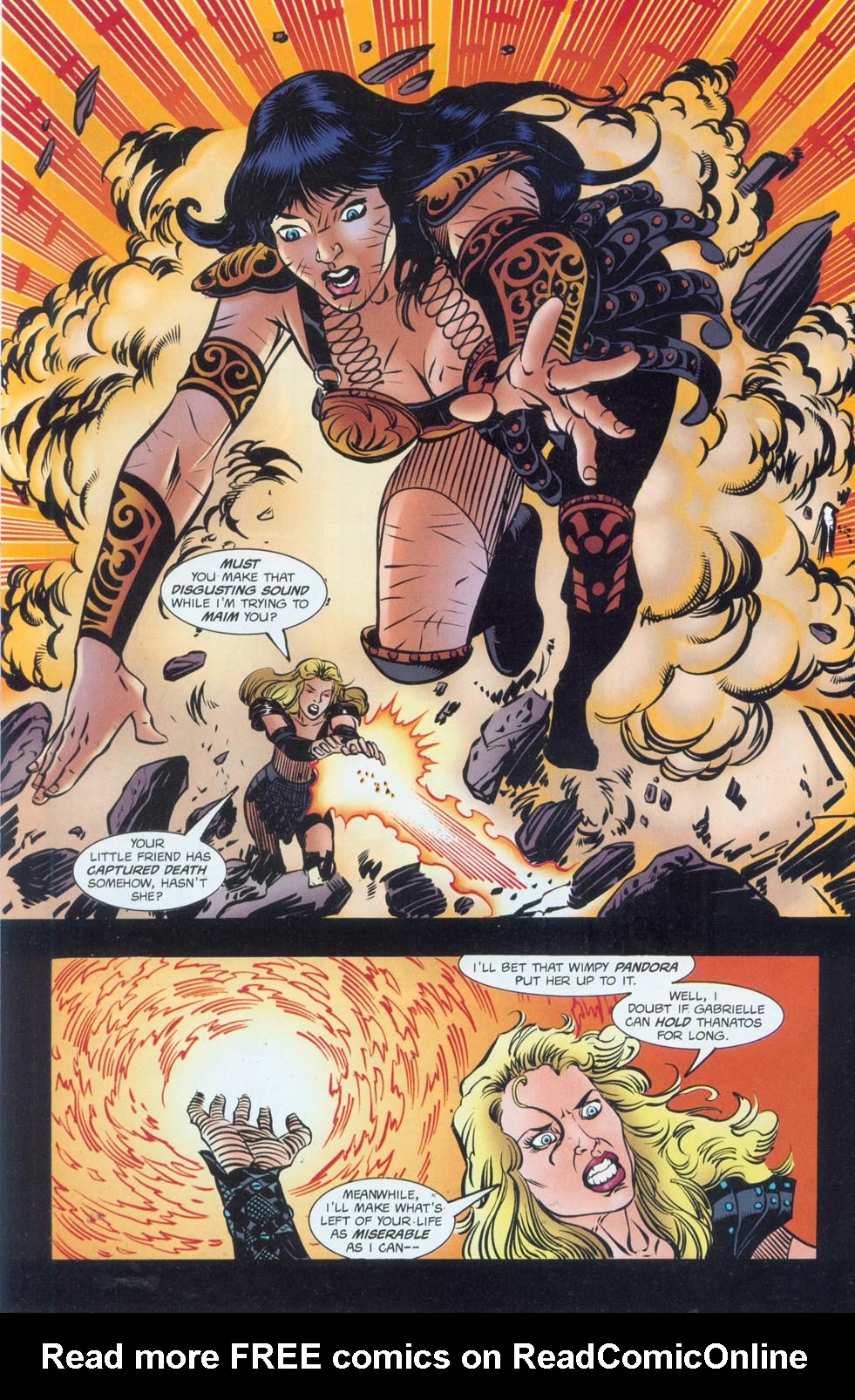 Read online Xena: Warrior Princess vs Callisto comic -  Issue #3 - 16