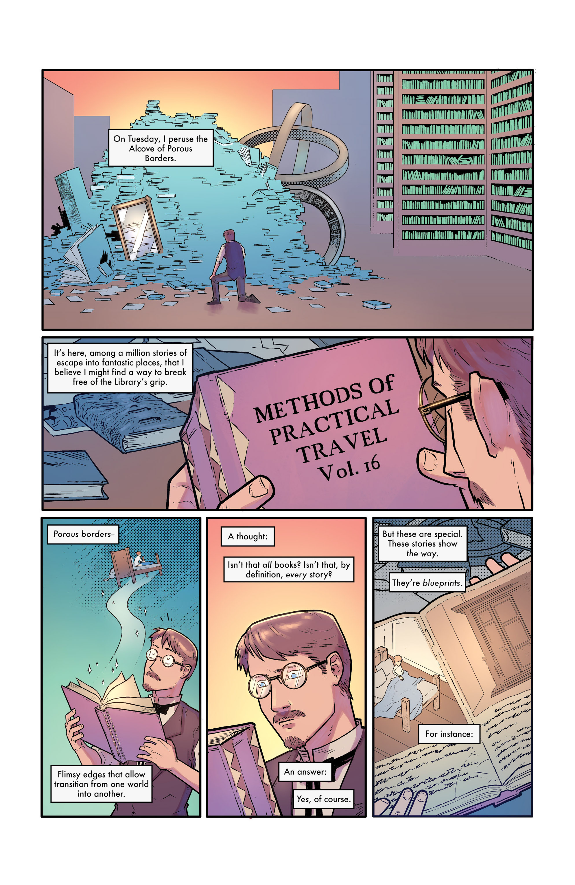 Read online One Week in the Library comic -  Issue # Full - 65