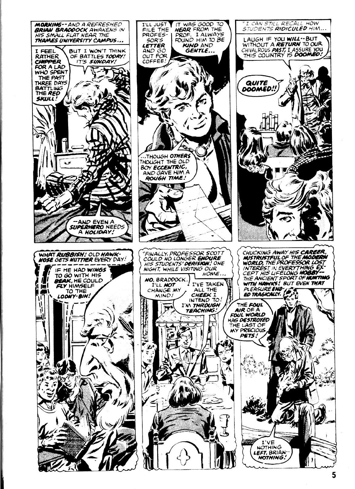 Read online Captain Britain Summer Special comic -  Issue #1 - 5