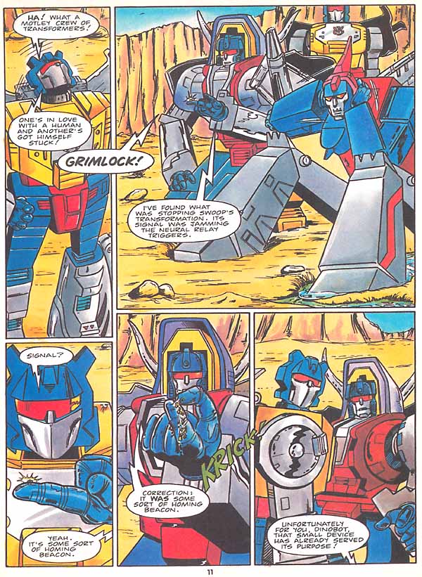 Read online The Transformers (UK) comic -  Issue #307 - 11