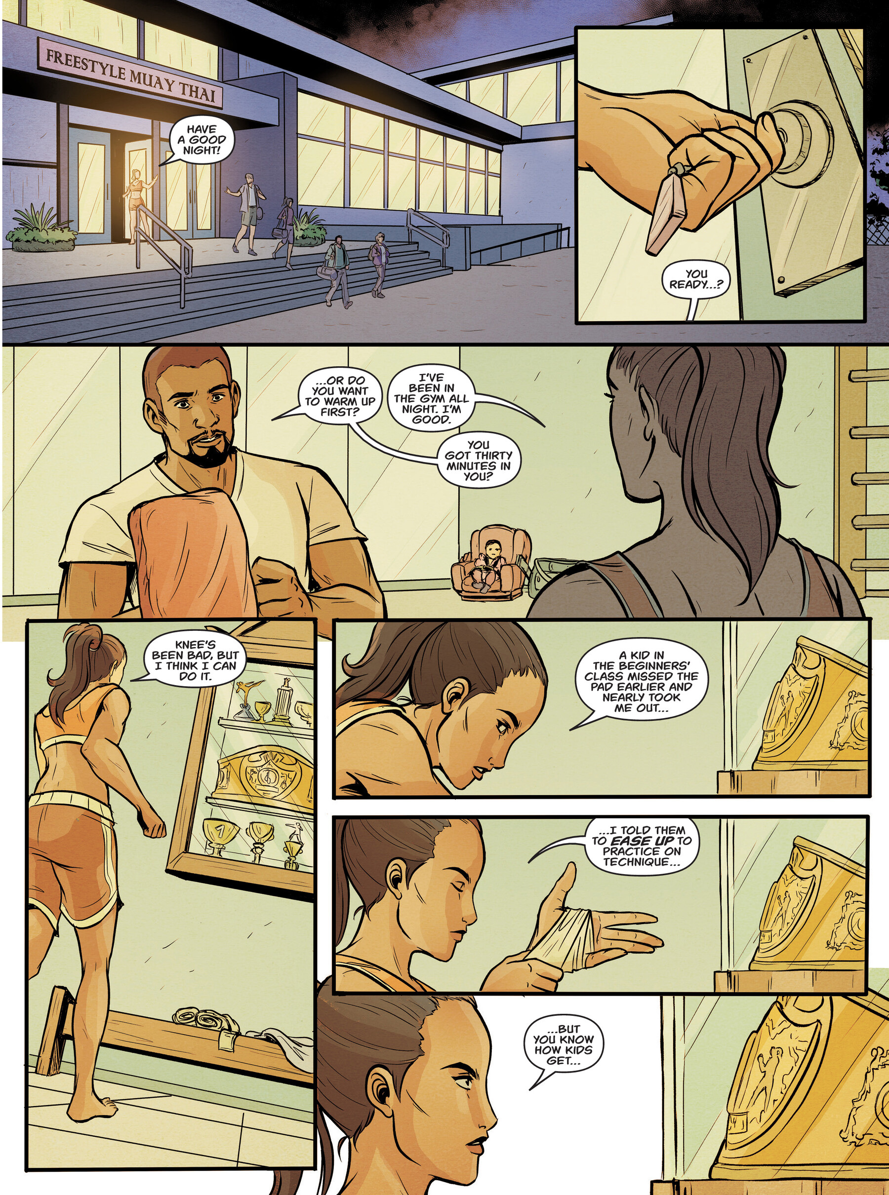 Read online Eight Limbs comic -  Issue # TPB - 12