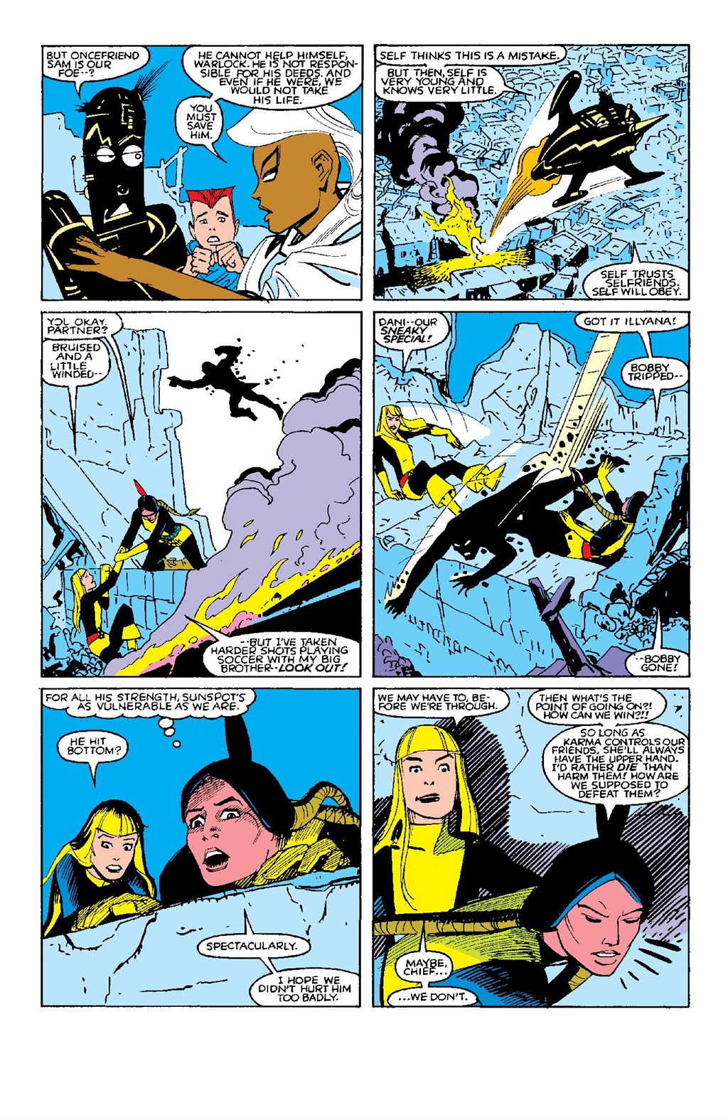 Read online New Mutants Epic Collection comic -  Issue # TPB Asgardian Wars (Part 1) - 42