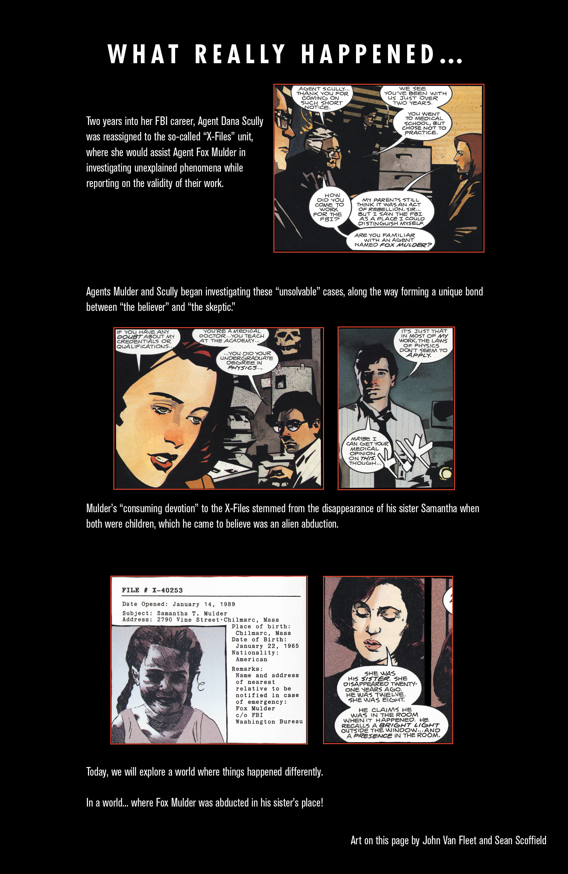 Read online The X-Files: Deviations 2017 comic -  Issue # Full - 2