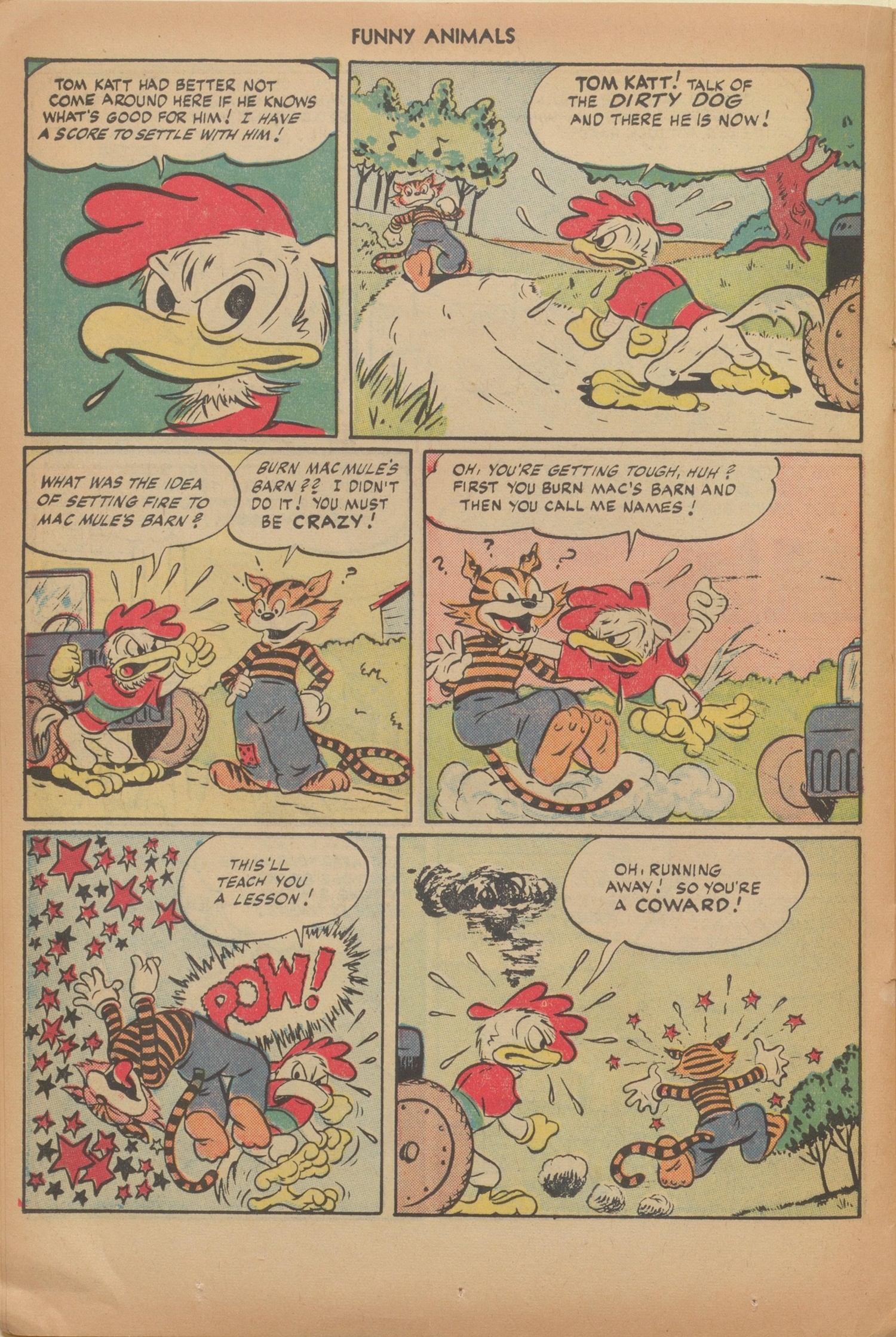 Read online Fawcett's Funny Animals comic -  Issue #50 - 24