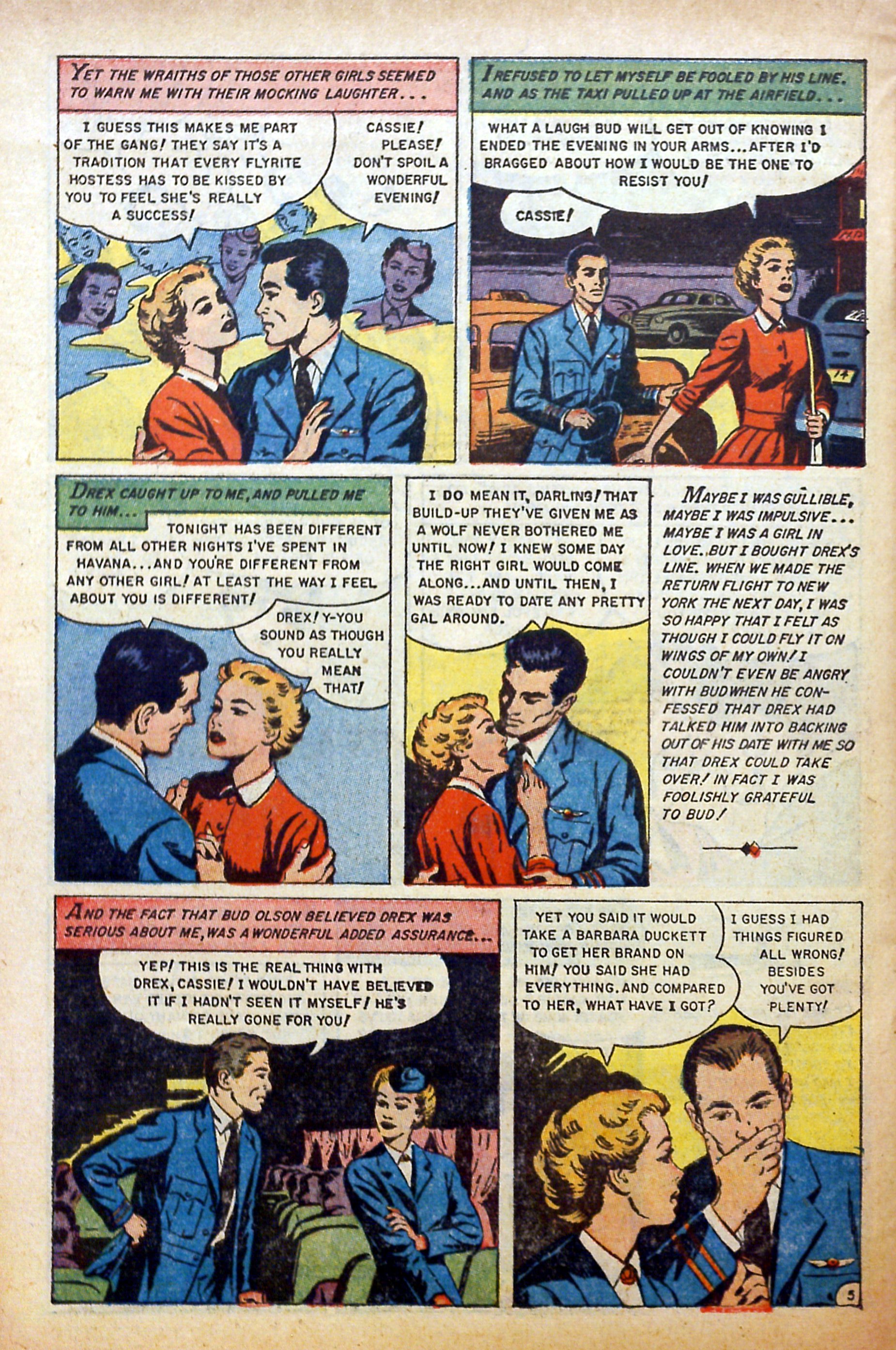 Read online Glamorous Romances comic -  Issue #76 - 22