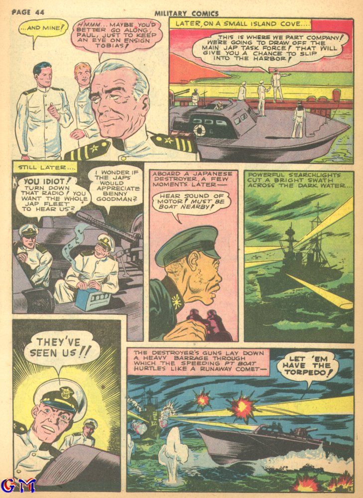 Read online Military Comics comic -  Issue #17 - 46