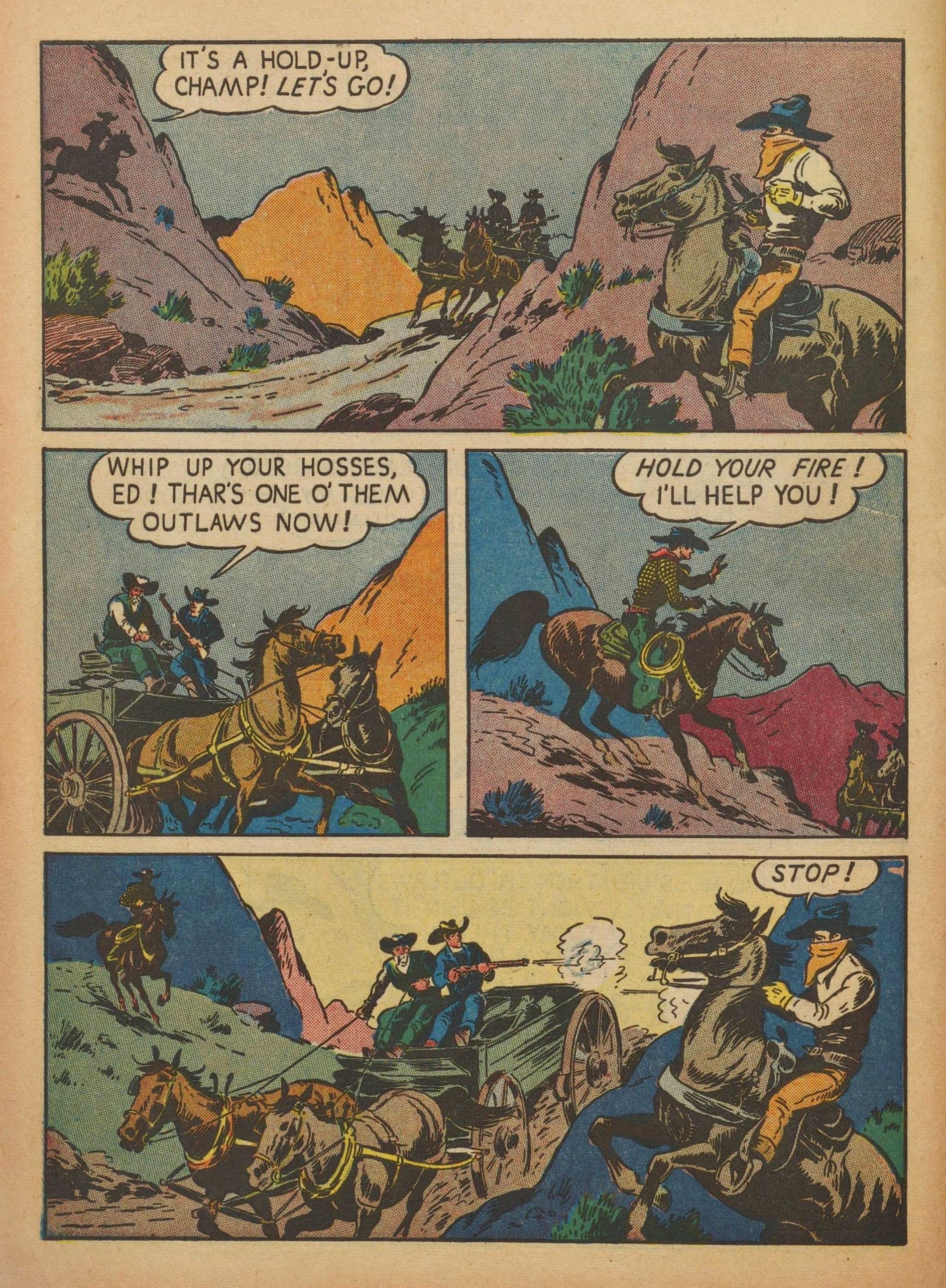 Read online Gene Autry Comics comic -  Issue #8 - 16