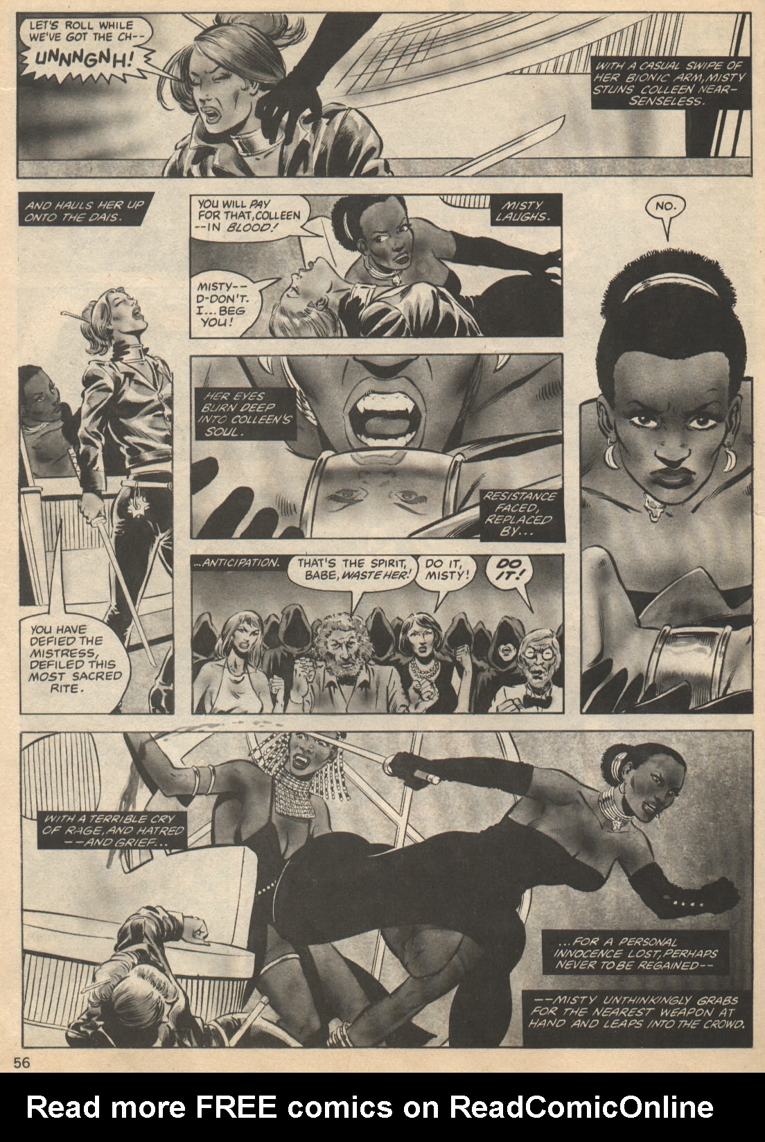 Read online Bizarre Adventures comic -  Issue #25 - 56