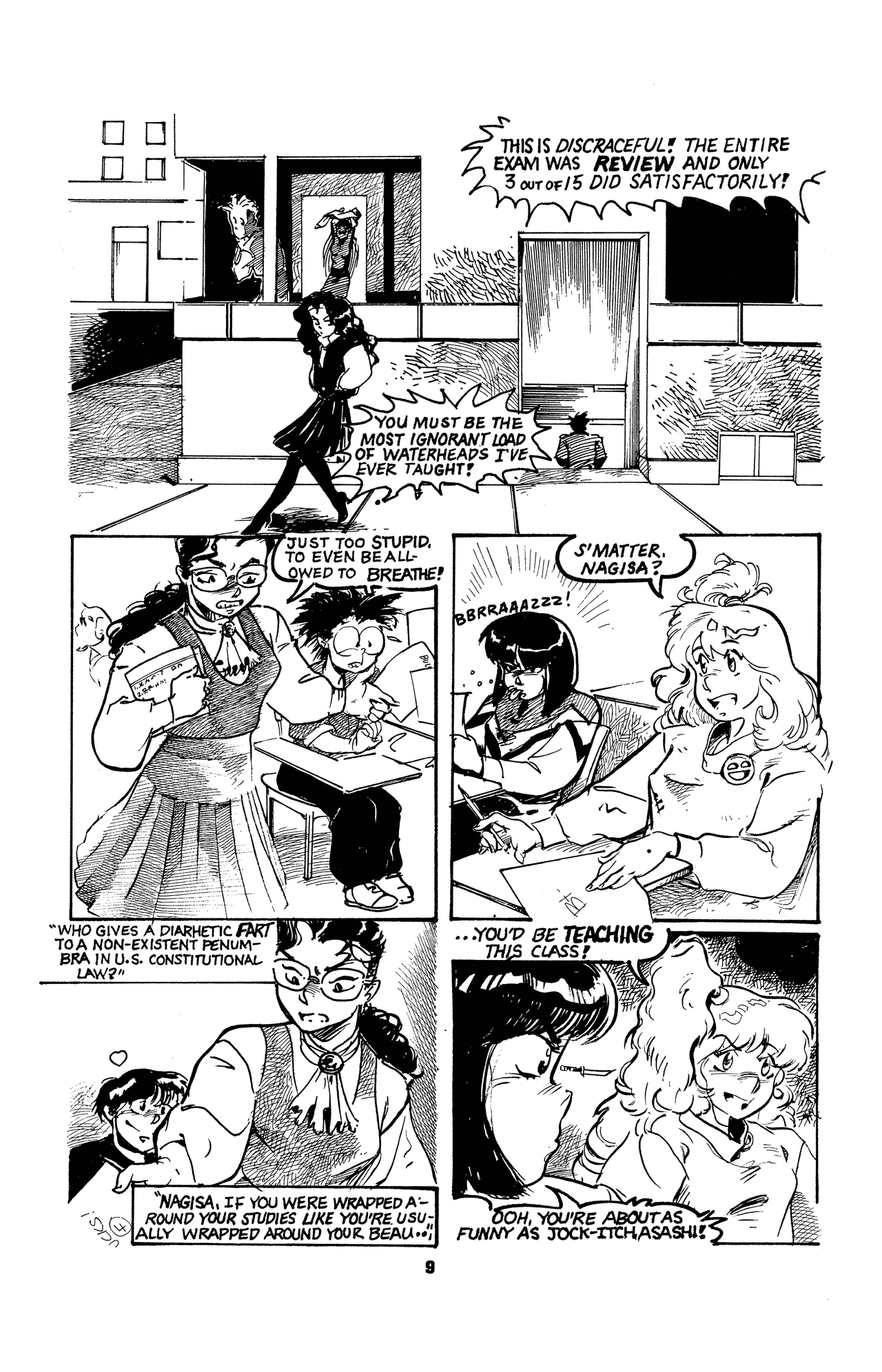 Read online Girls of Ninja High School comic -  Issue #3 - 10