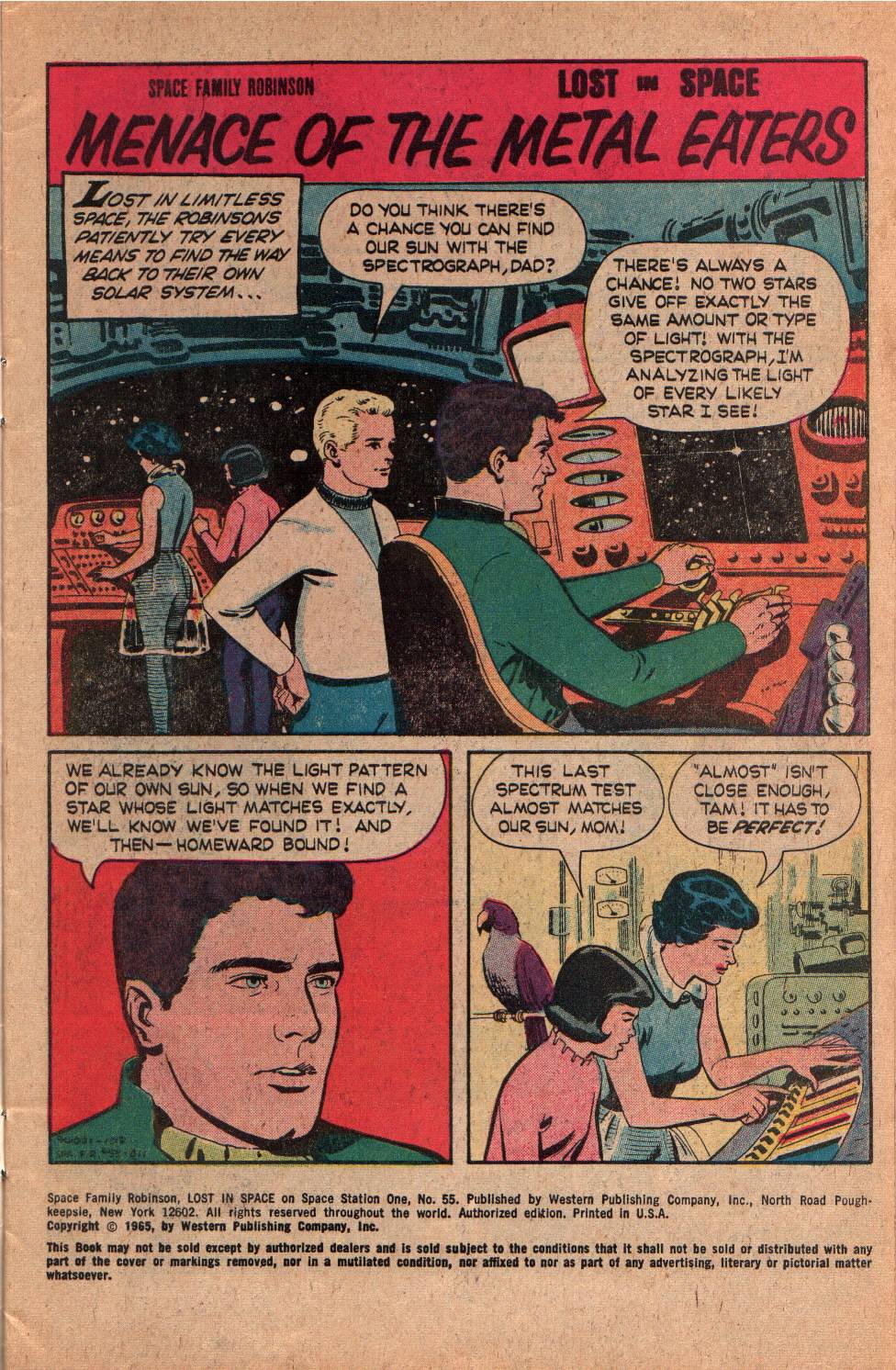 Read online Space Family Robinson comic -  Issue #55 - 3