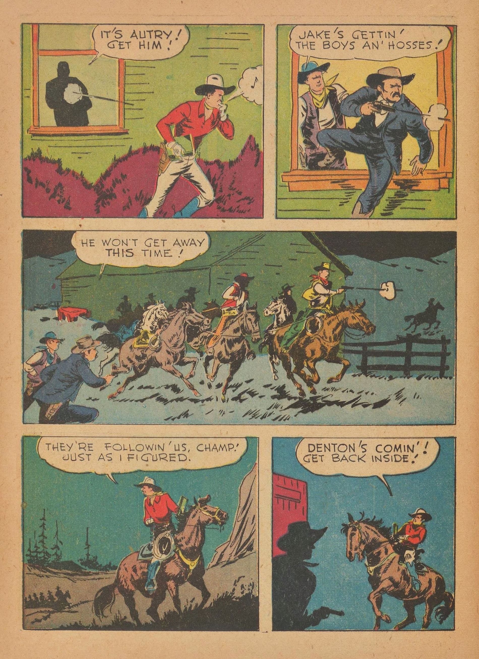 Read online Gene Autry Comics comic -  Issue #9 - 52