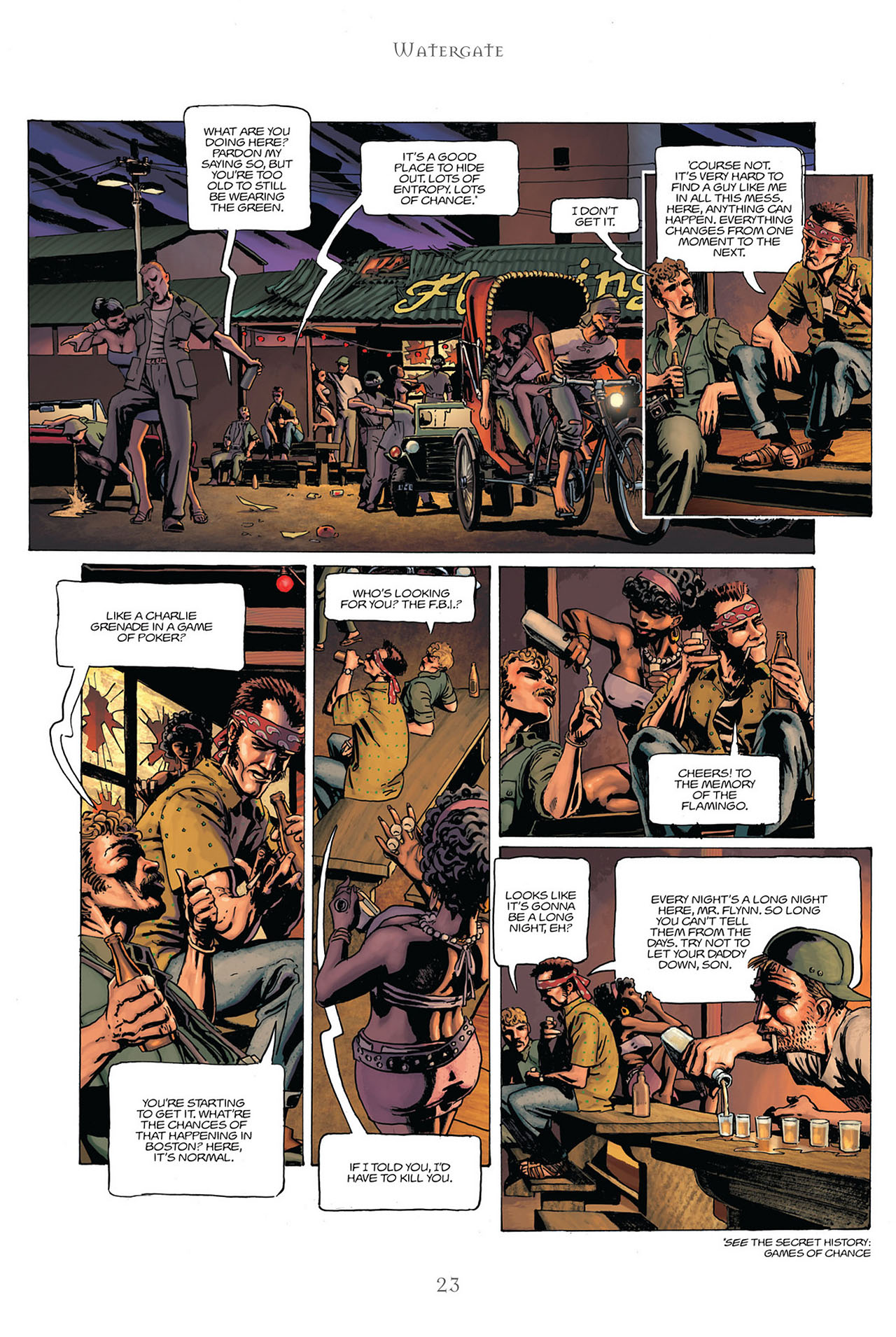 Read online The Secret History comic -  Issue #20 - 24