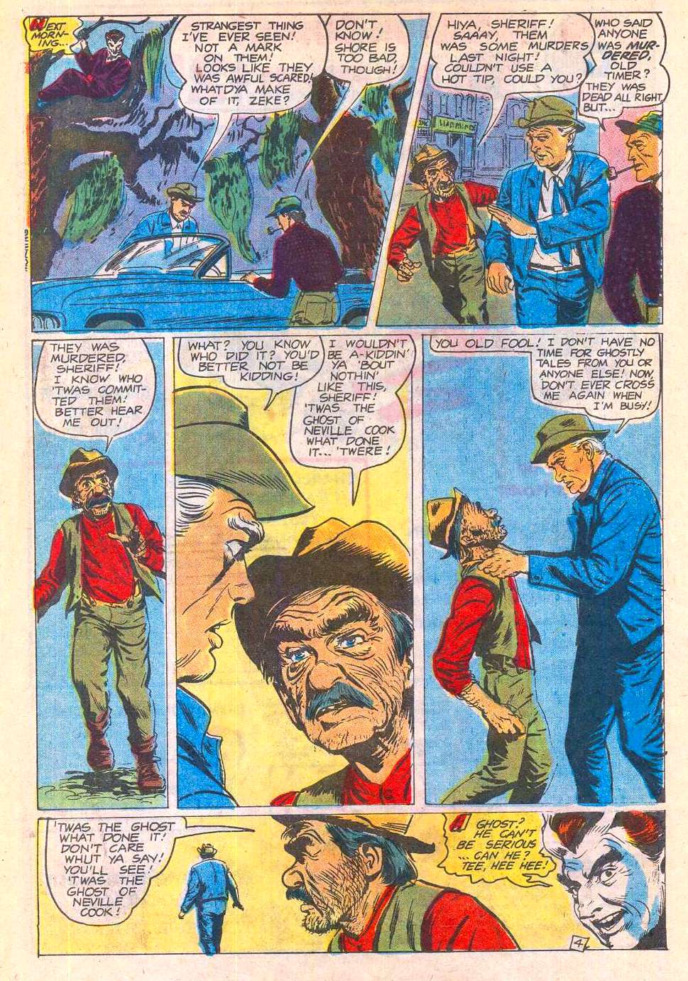 Read online Ghostly Tales comic -  Issue #168 - 21