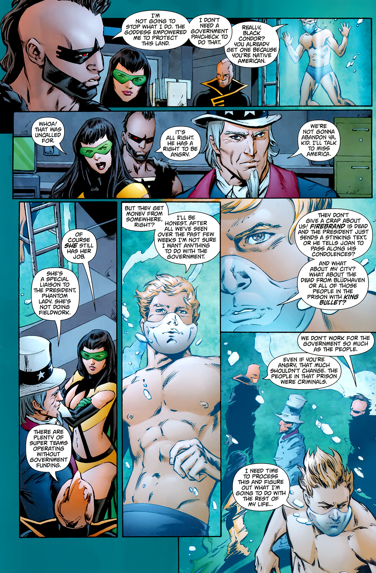 Read online Freedom Fighters (2010) comic -  Issue #9 - 3