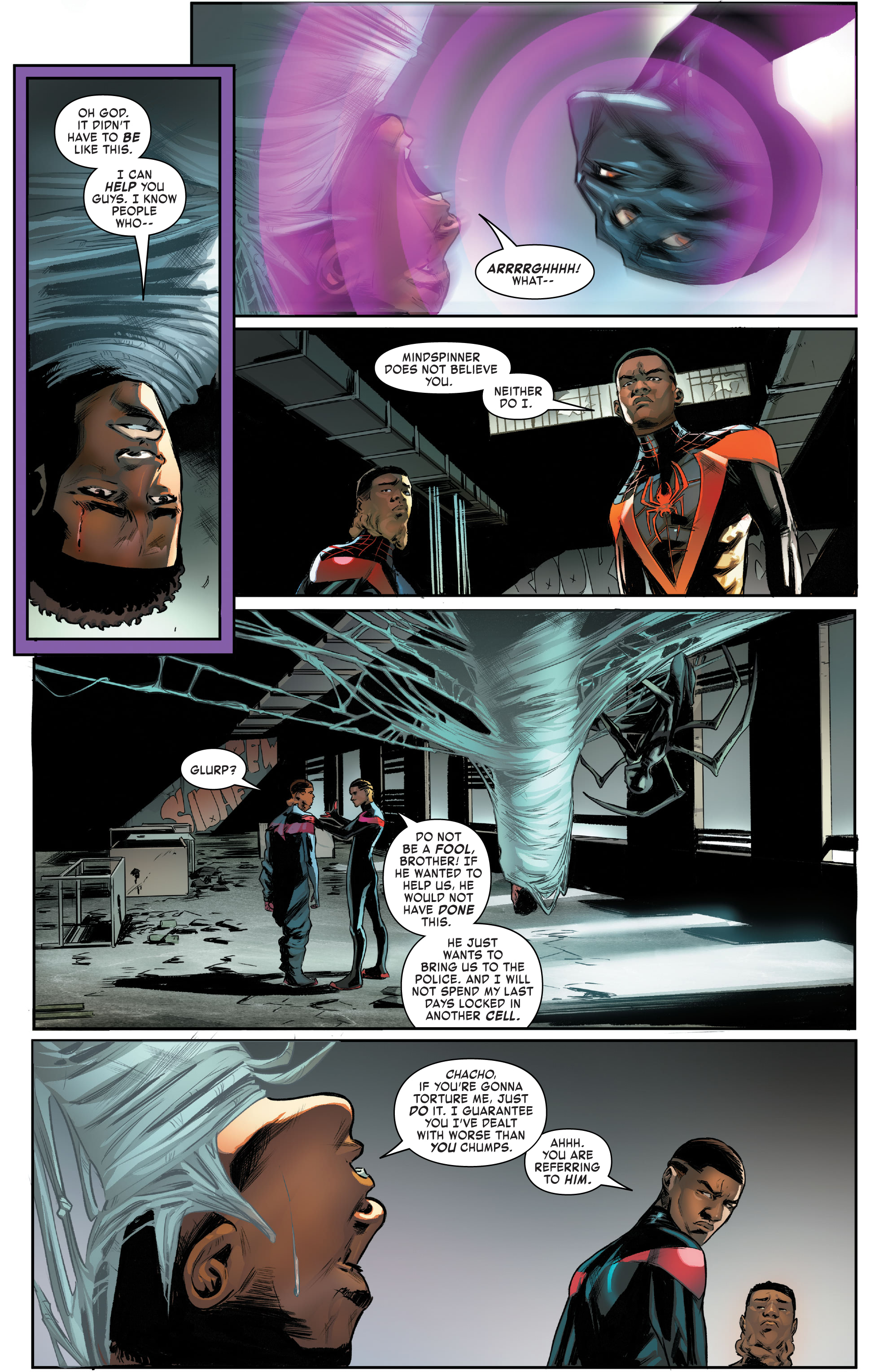 Read online Miles Morales: Spider-Man By Saladin Ahmed Omnibus comic -  Issue # TPB (Part 7) - 58