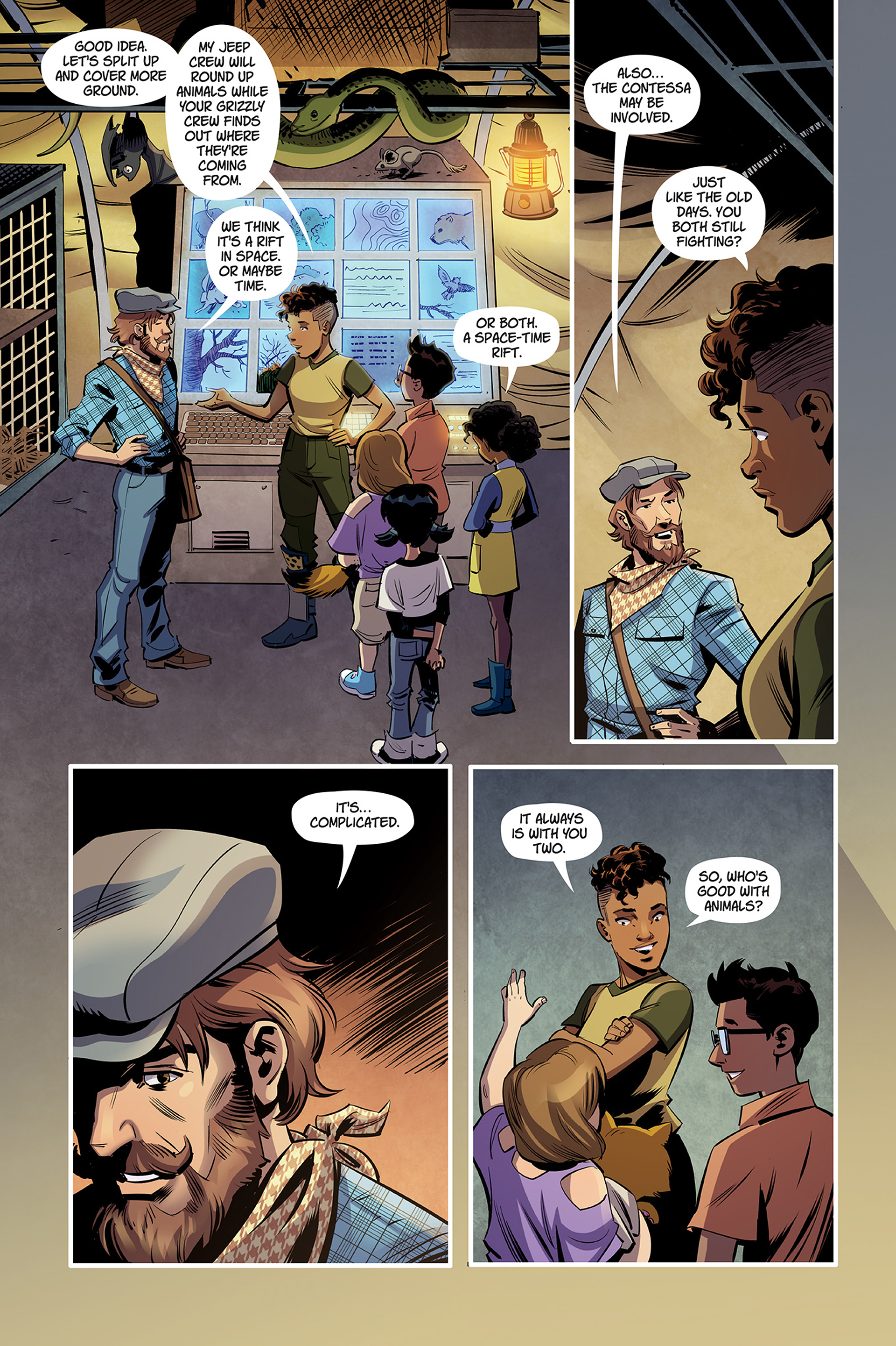 Read online Trackers Presents: Captain Nick & The Explorer Society - Compass of Mems comic -  Issue # TPB (Part 1) - 80