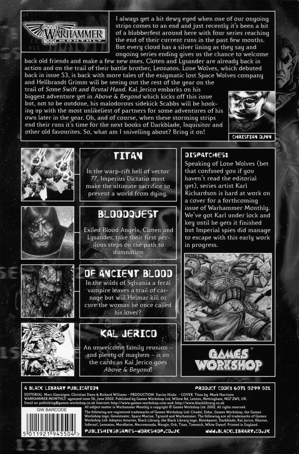 Read online Warhammer Monthly comic -  Issue #56 - 2