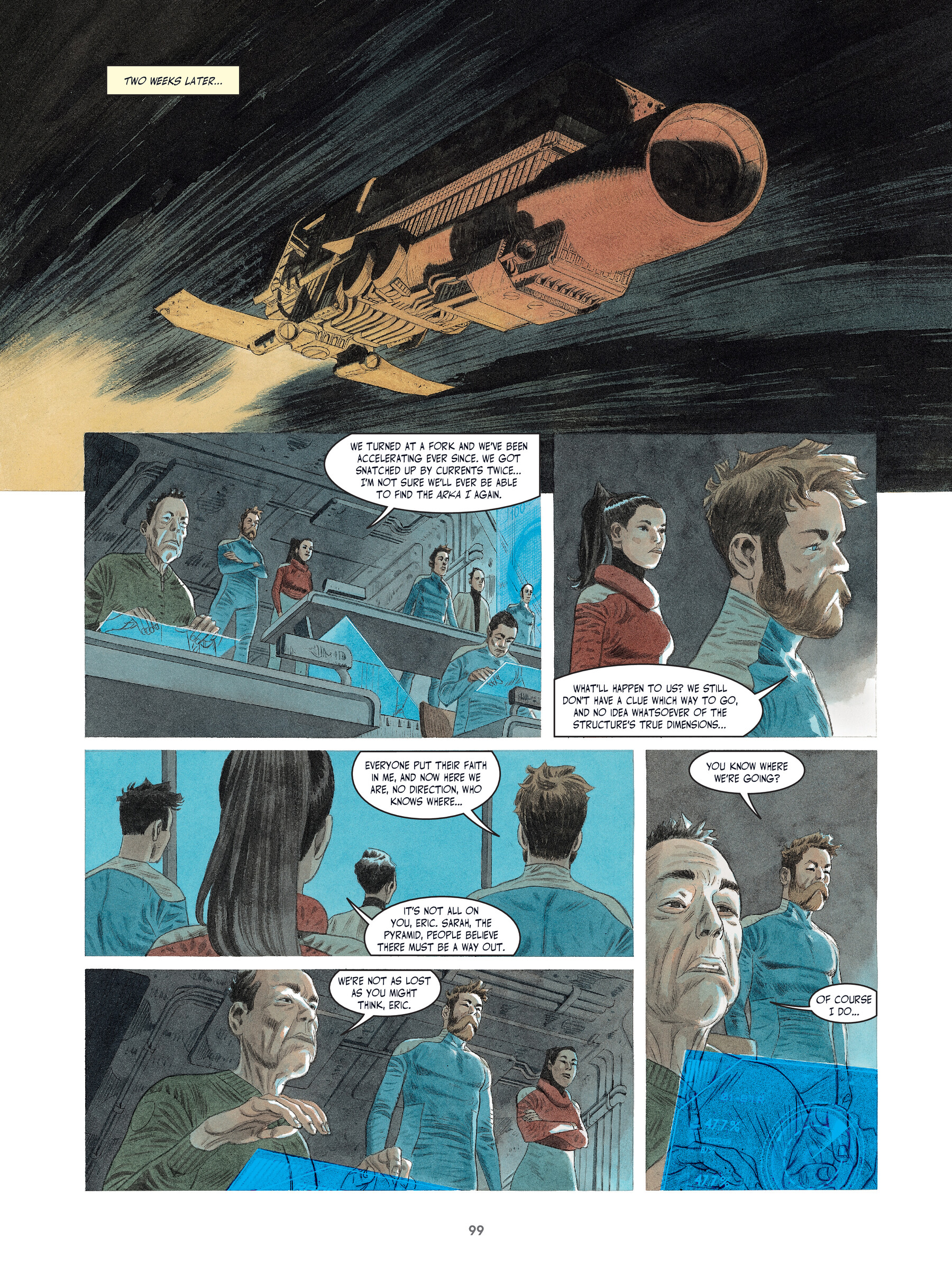 Read online Project ARKA: Into the Dark Unknown comic -  Issue # TPB - 100