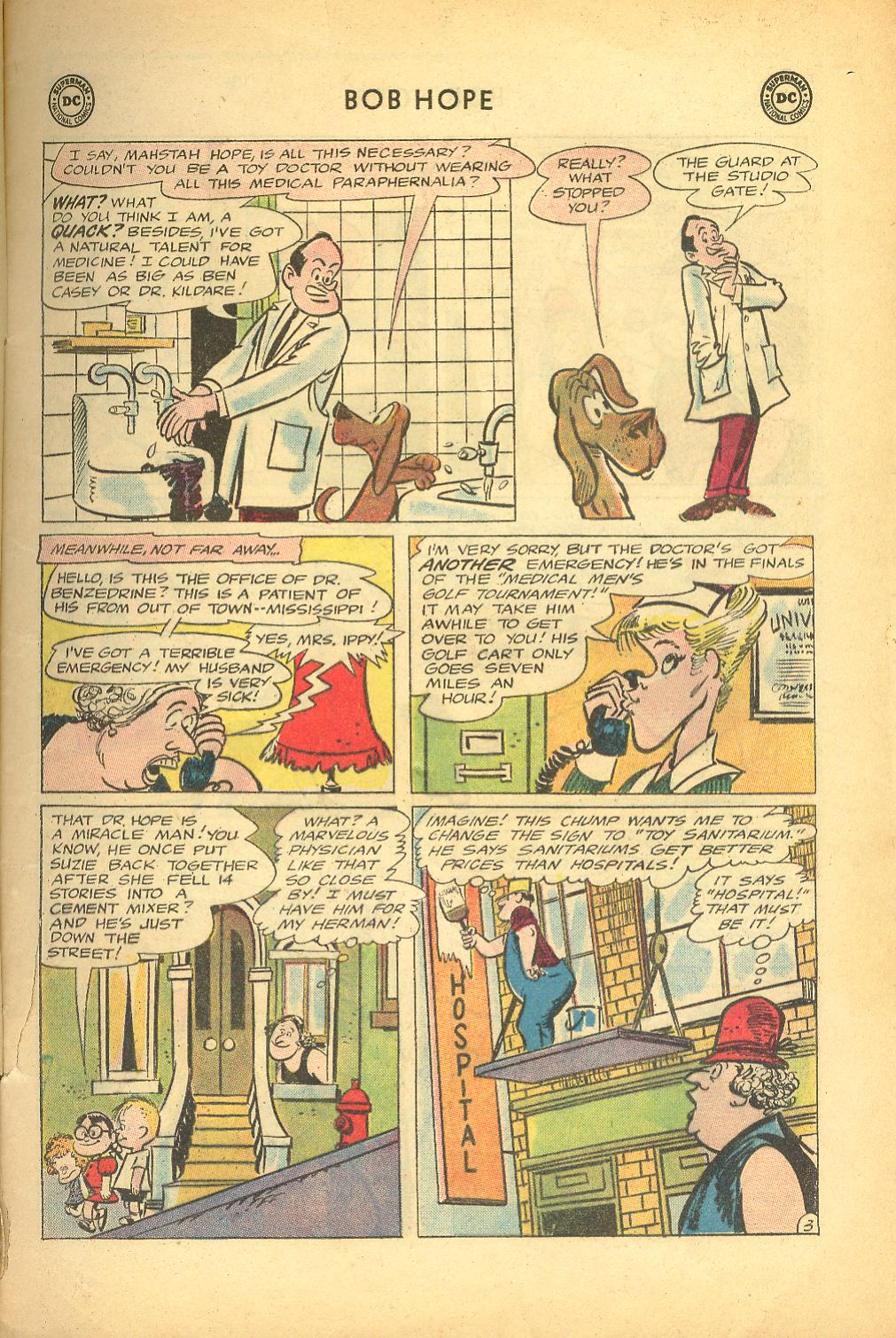 Read online The Adventures of Bob Hope comic -  Issue #91 - 5