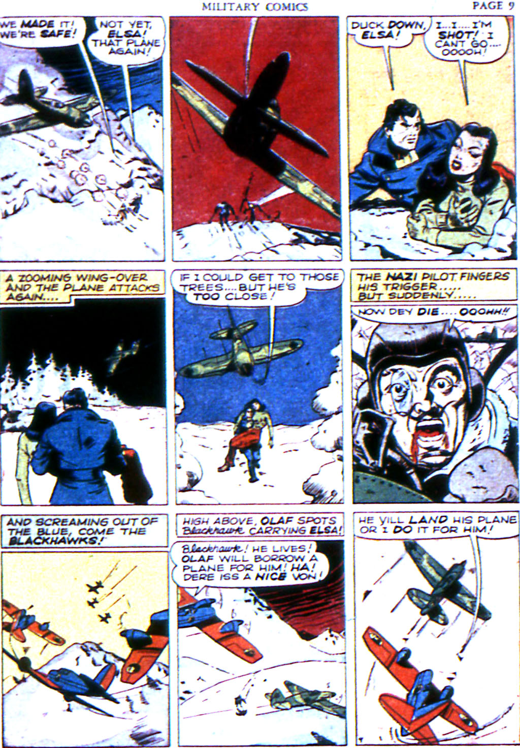 Read online Military Comics comic -  Issue #6 - 11