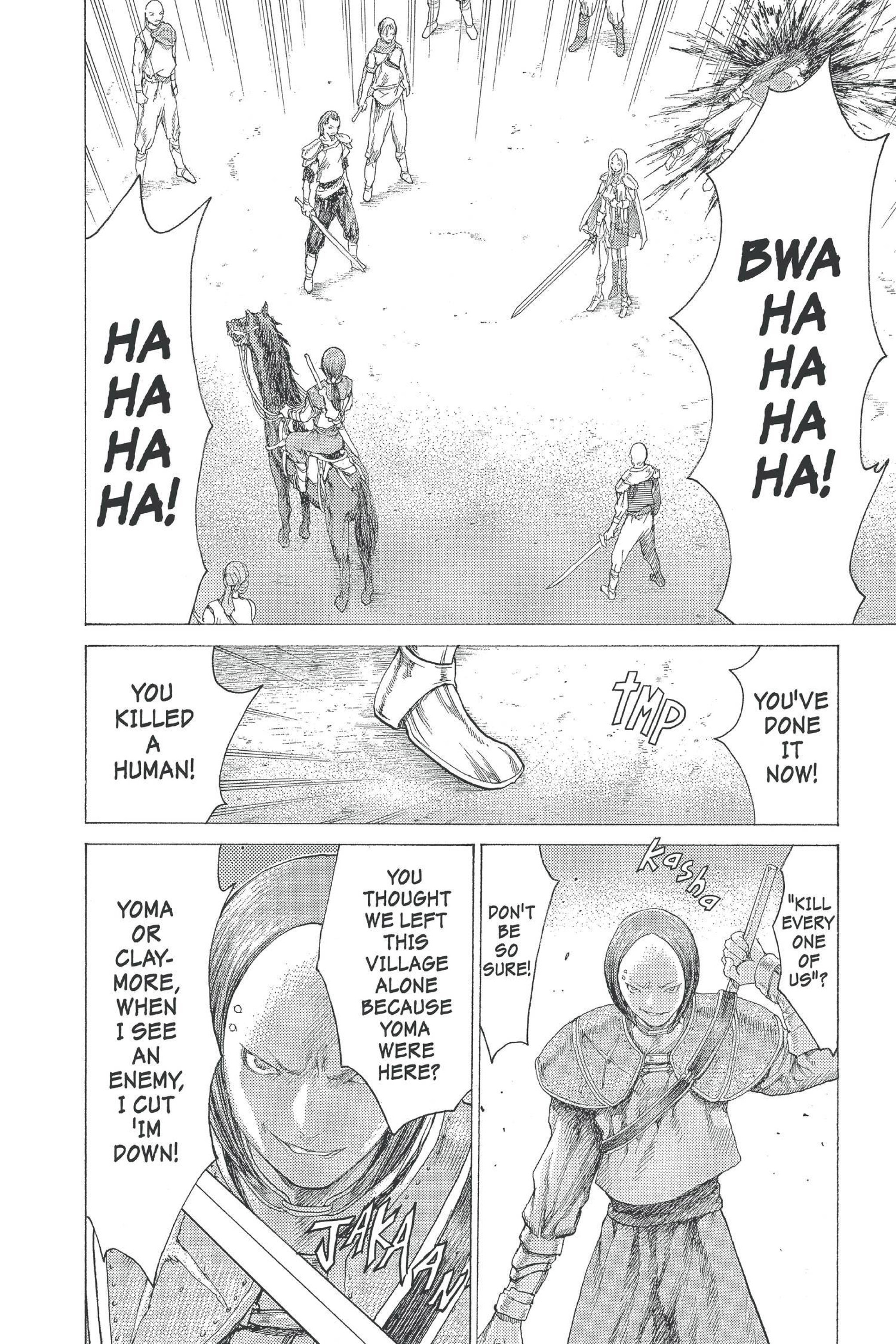 Read online Claymore comic -  Issue #4 - 38