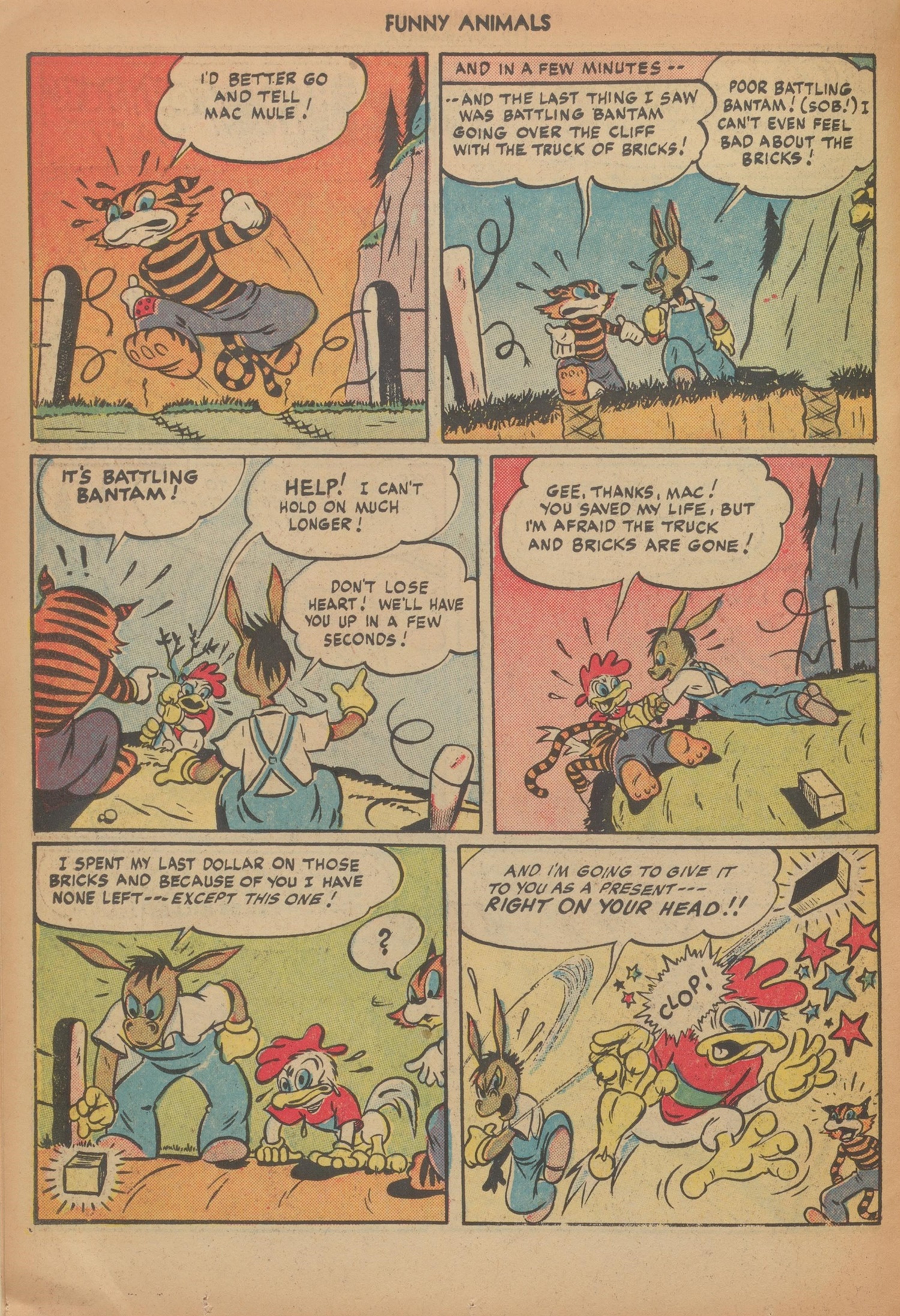 Read online Fawcett's Funny Animals comic -  Issue #50 - 26