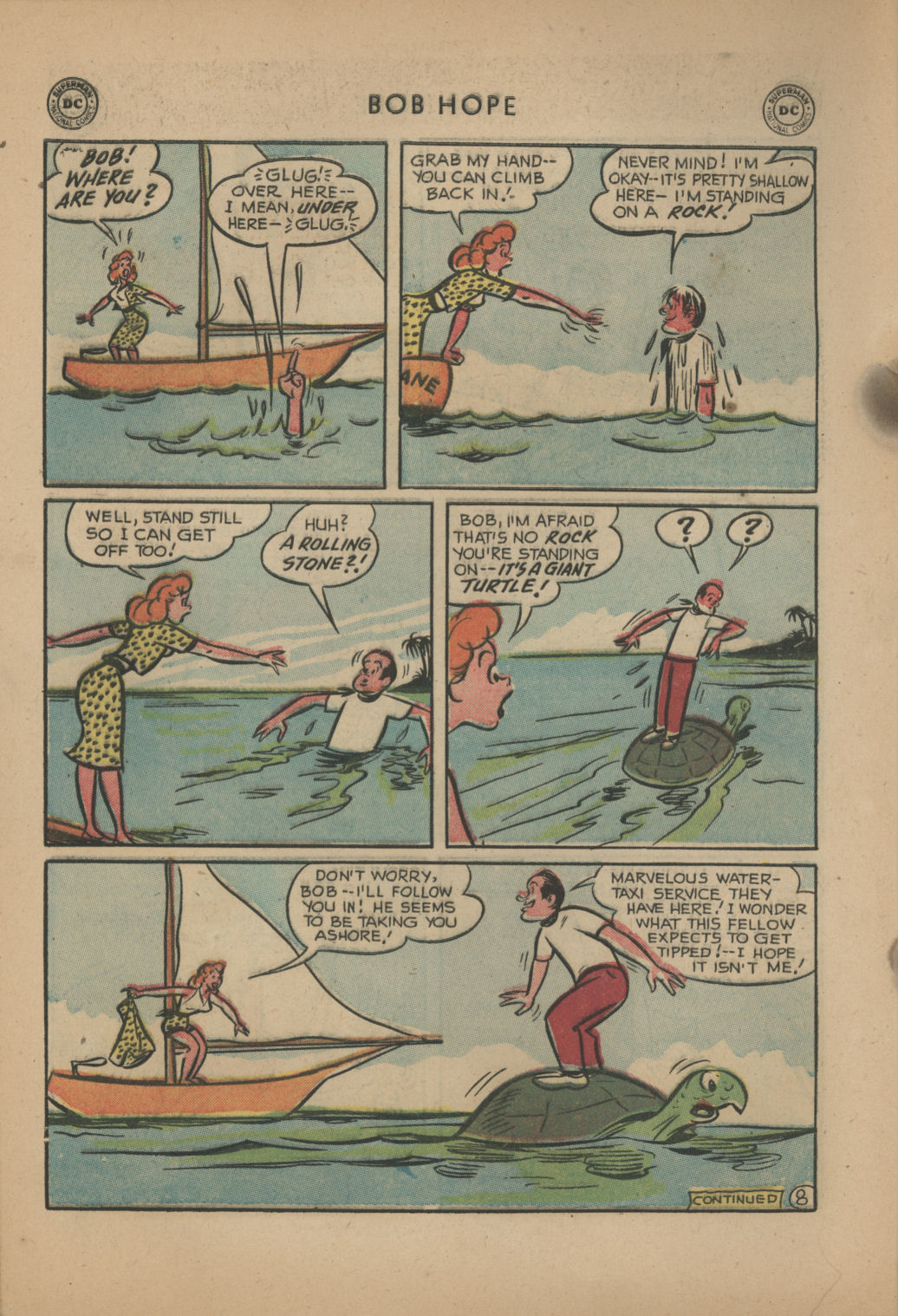 Read online The Adventures of Bob Hope comic -  Issue #45 - 10