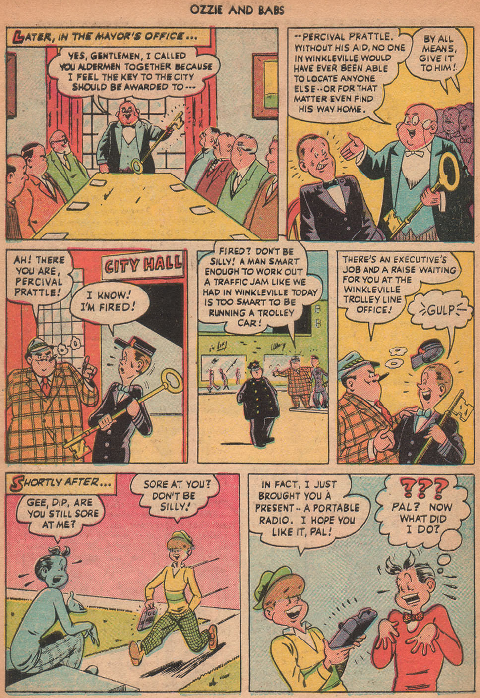 Read online Ozzie And Babs comic -  Issue #8 - 22