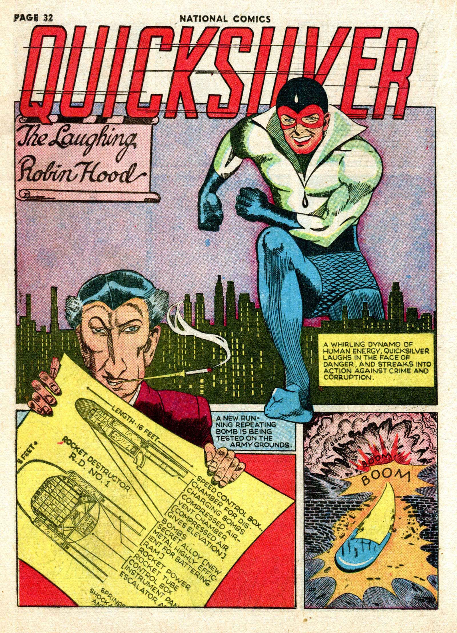 Read online National Comics comic -  Issue #8 - 34