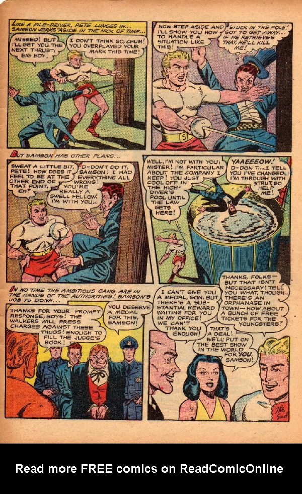 Read online Samson (1955) comic -  Issue #12 - 30