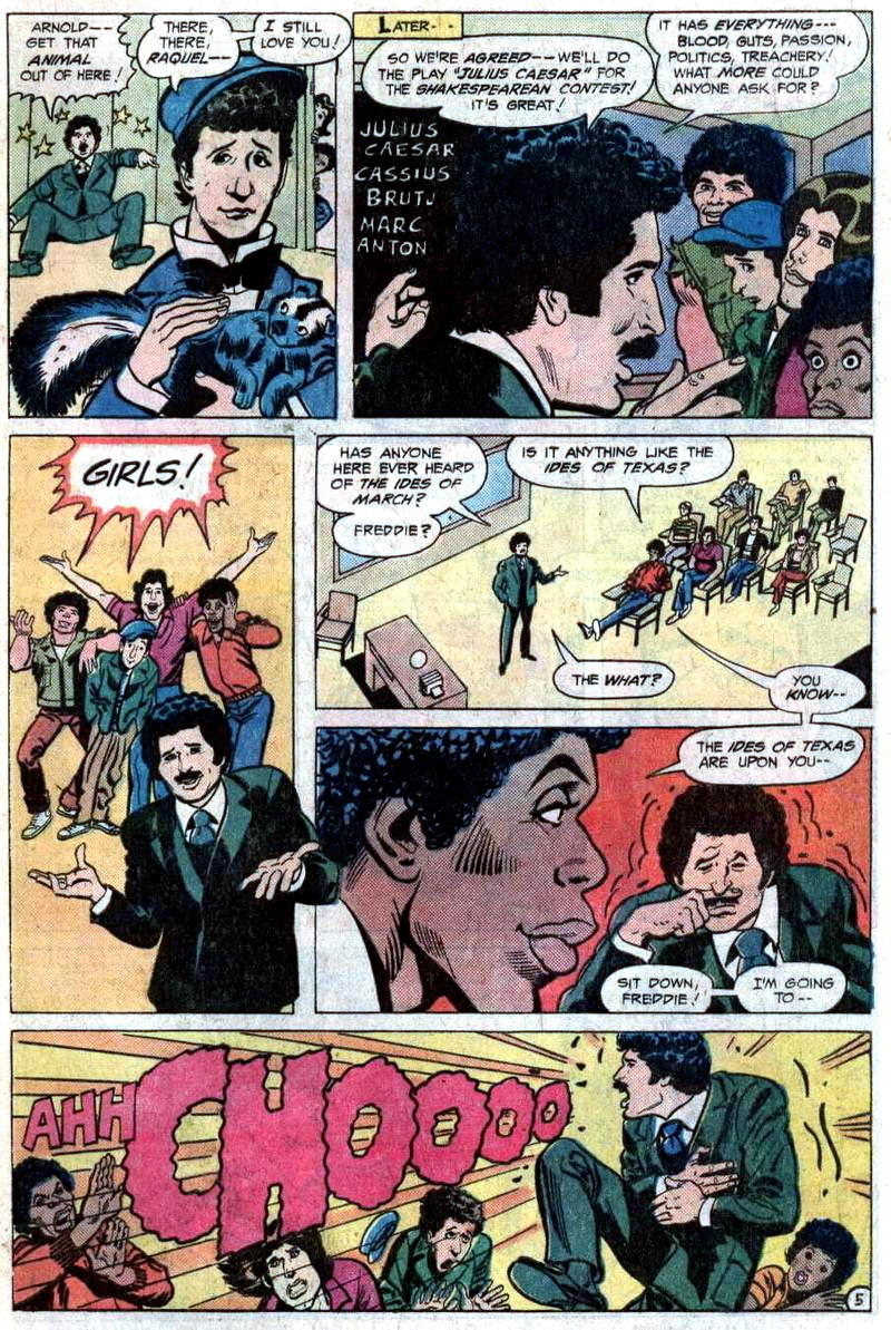 Read online Welcome Back, Kotter comic -  Issue #5 - 6