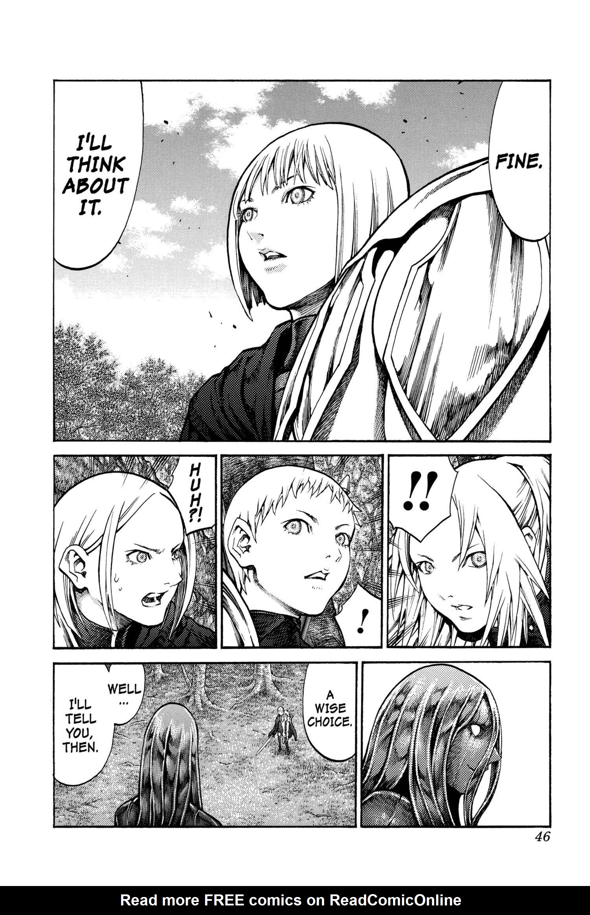 Read online Claymore comic -  Issue #13 - 45