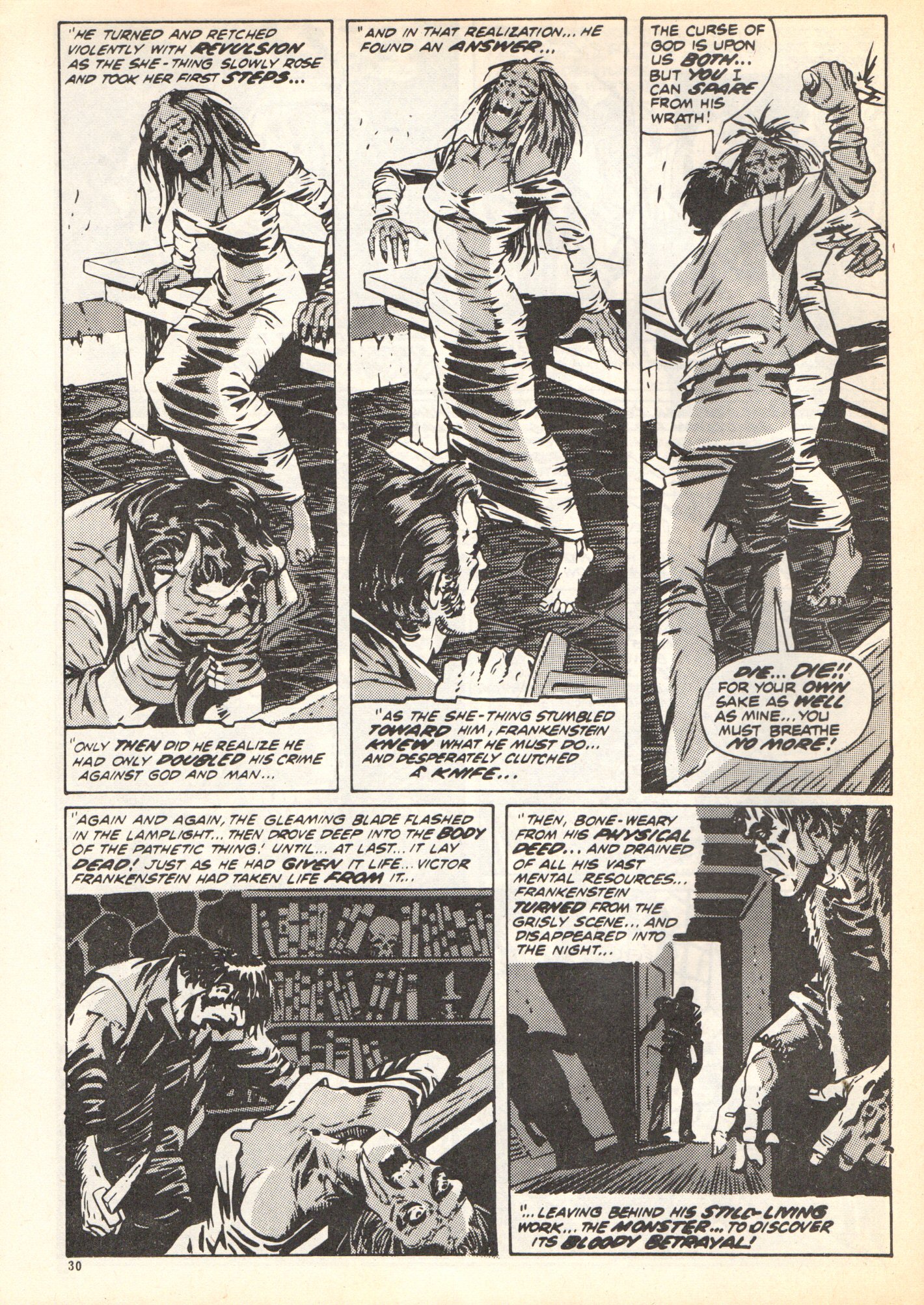 Read online Dracula Lives (1974) comic -  Issue #4 - 30