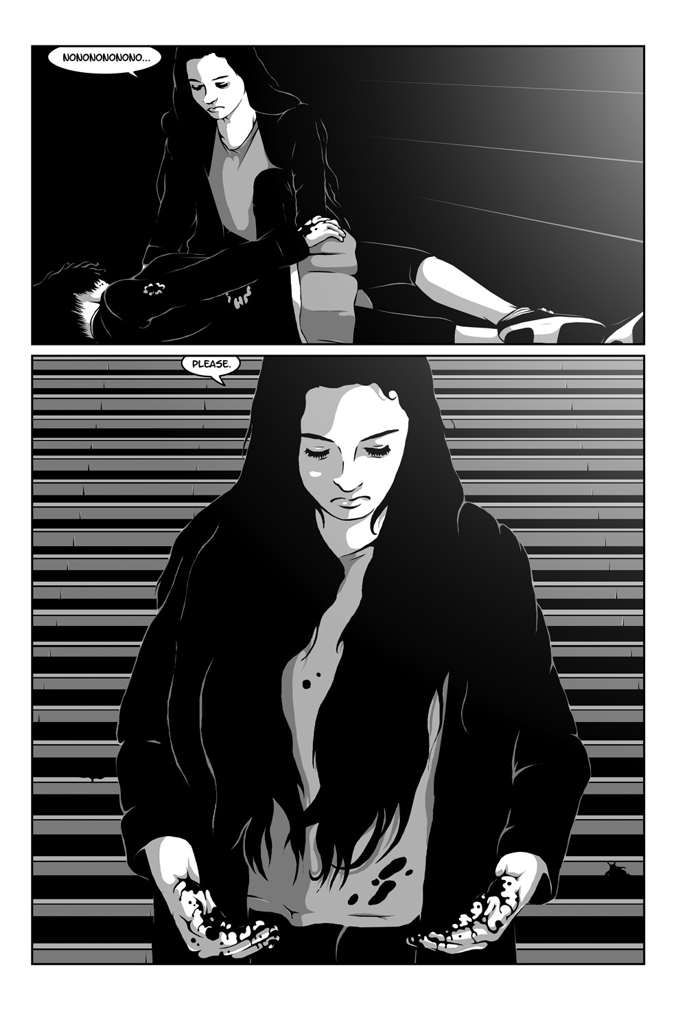 Read online Hollow Girl comic -  Issue #5 - 10