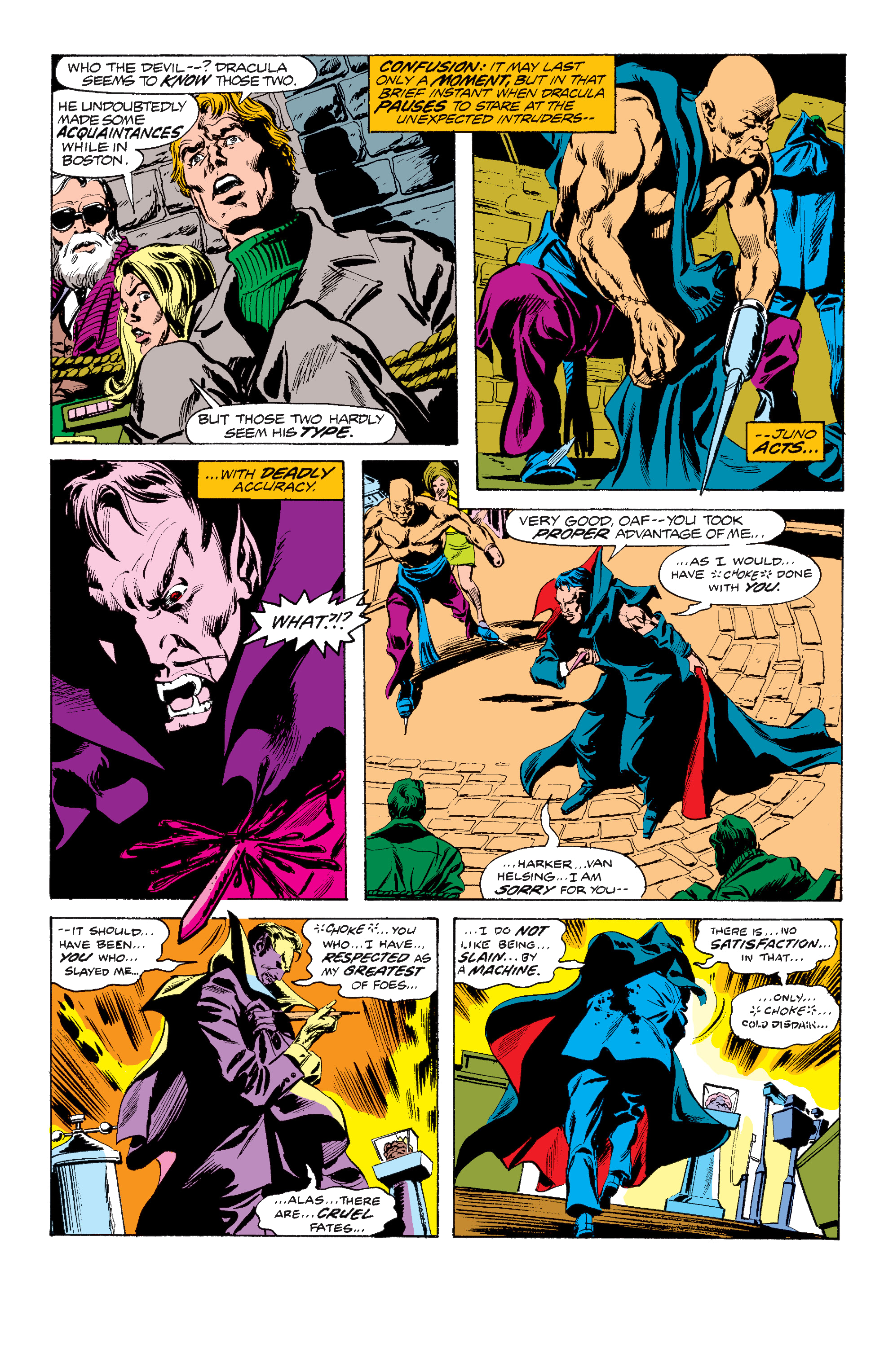 Read online Tomb of Dracula (1972) comic -  Issue # _The Complete Collection 4 (Part 2) - 77