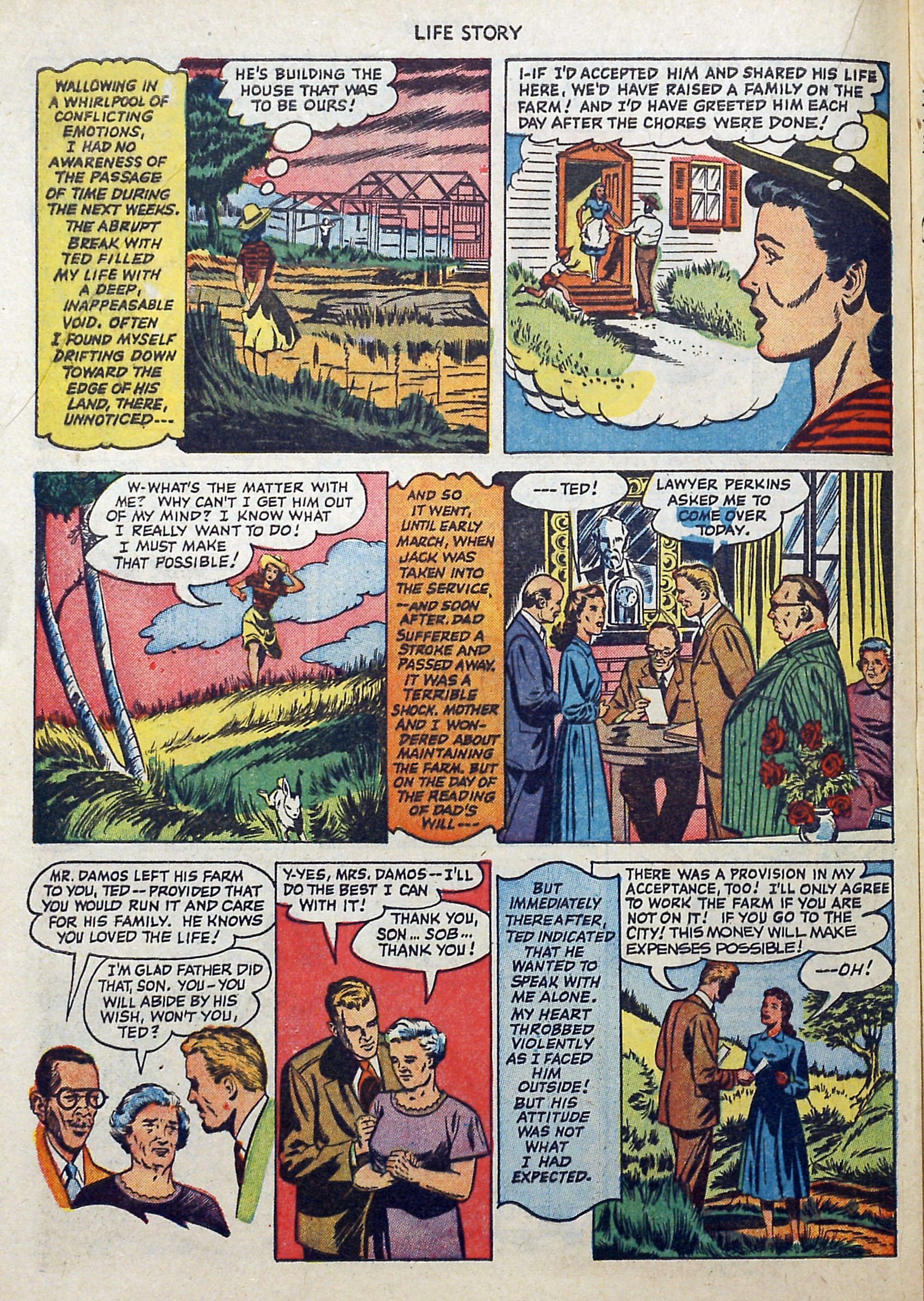 Read online Life Story comic -  Issue #34 - 20