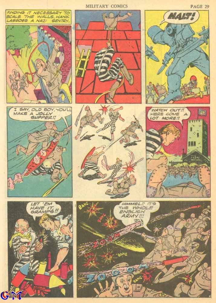 Read online Military Comics comic -  Issue #5 - 31