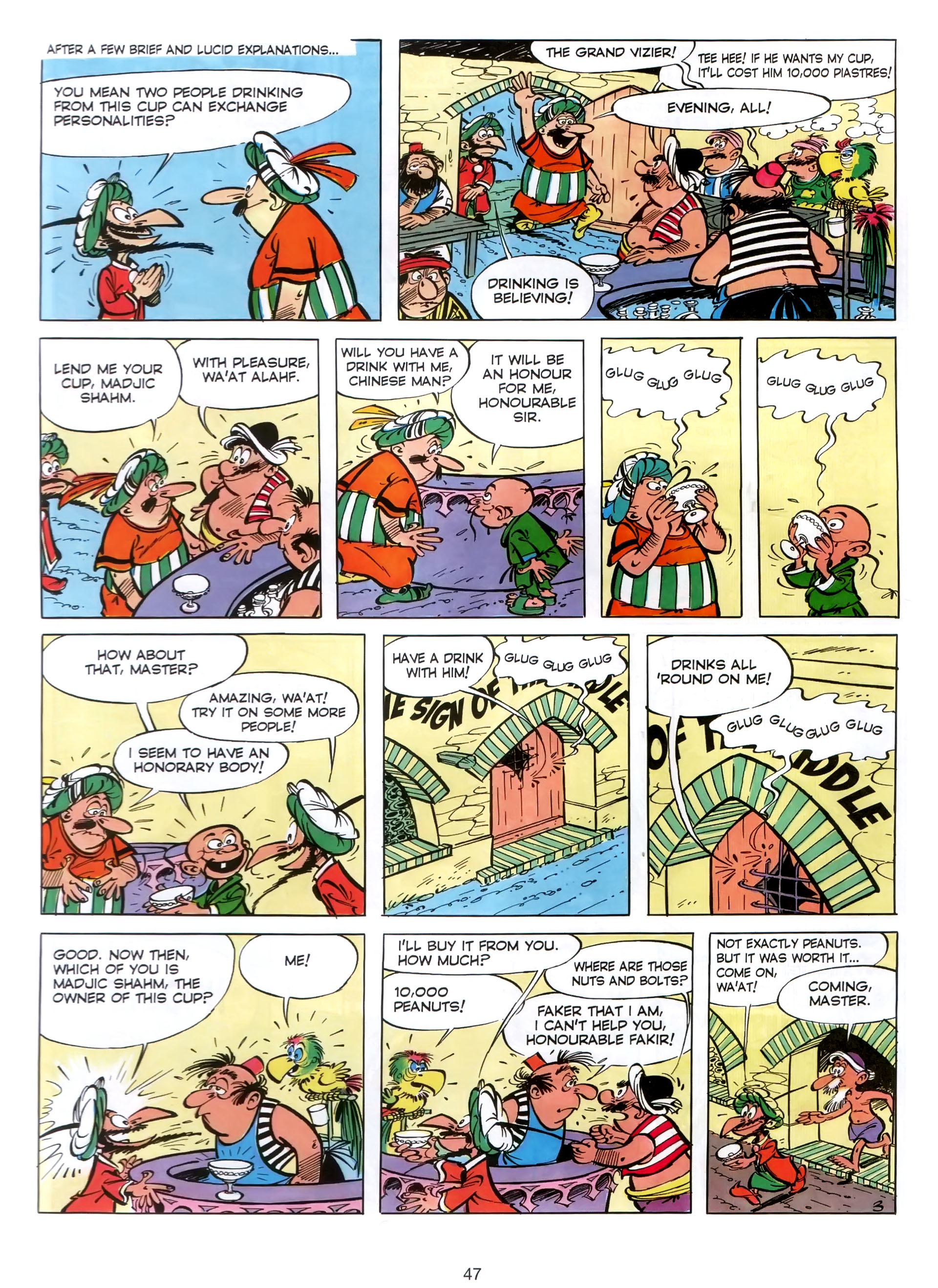 Read online Iznogoud comic -  Issue #1 - 45