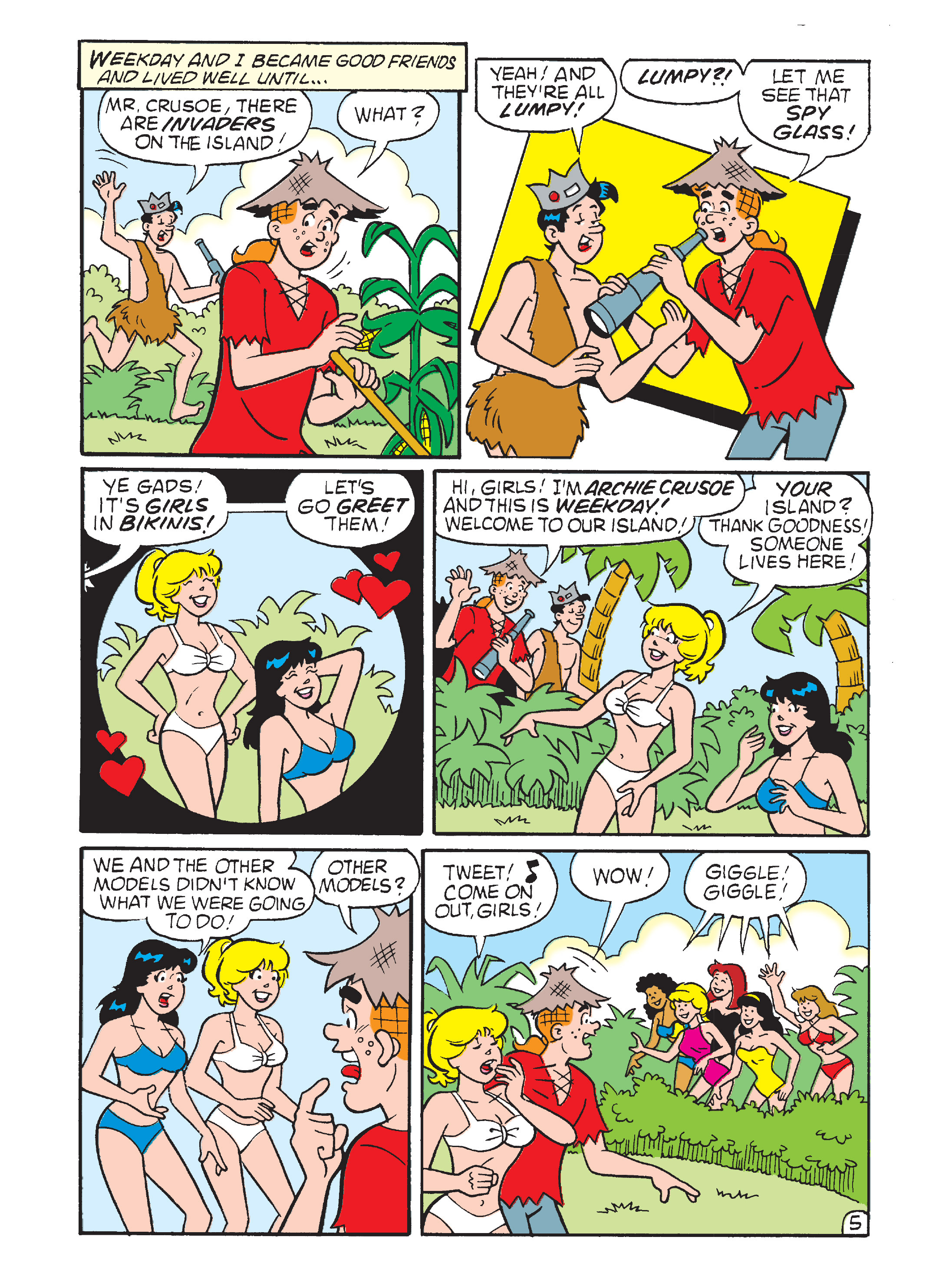 Read online Archie's Funhouse Double Digest comic -  Issue #8 - 12