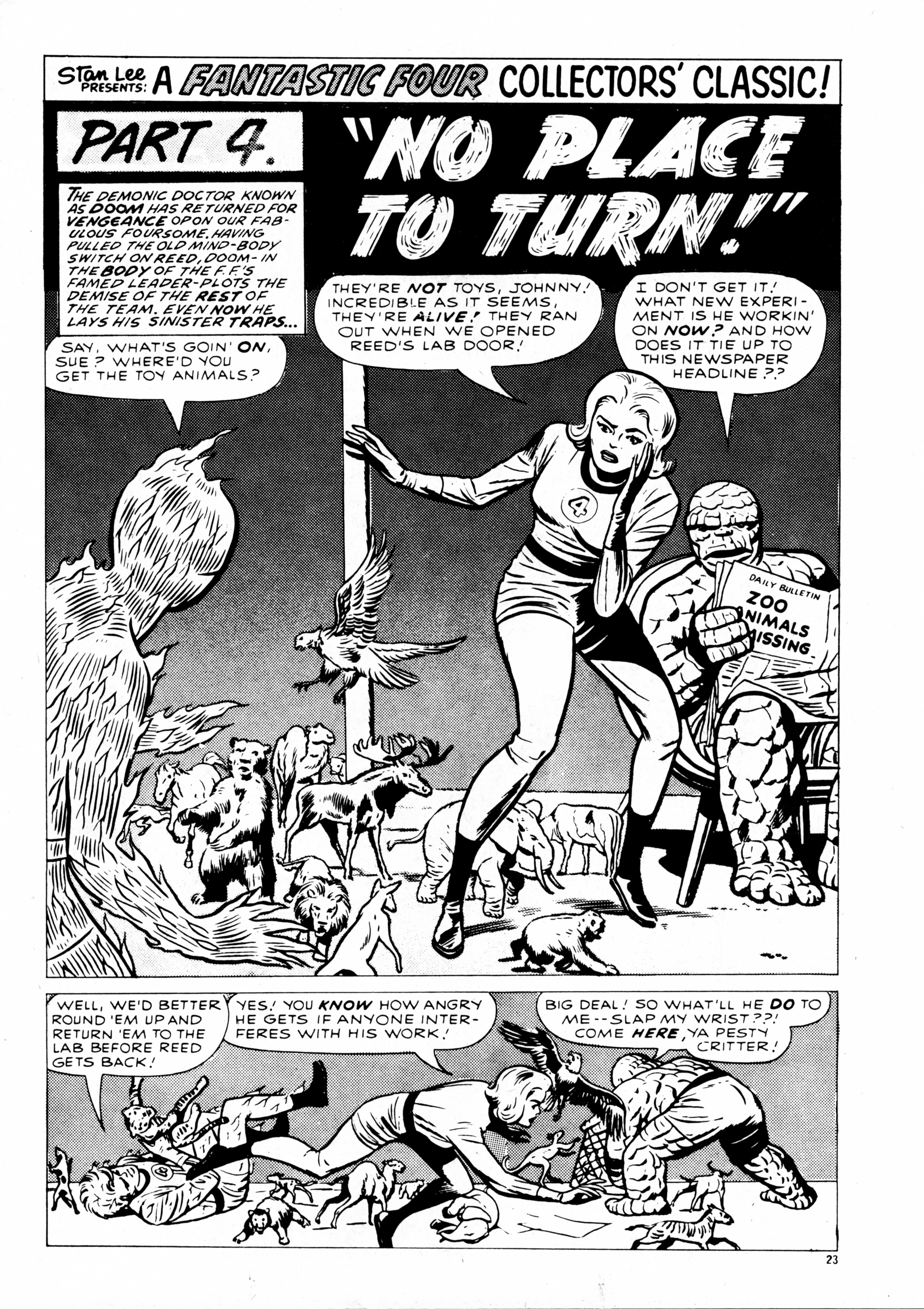Read online Fantastic Four (1982) comic -  Issue #21 - 23