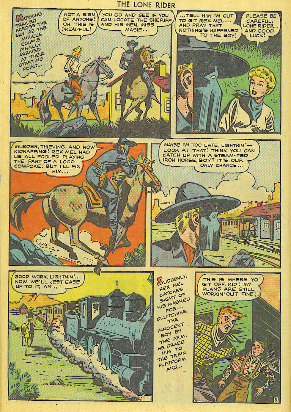 Read online The Lone Rider comic -  Issue #5 - 9