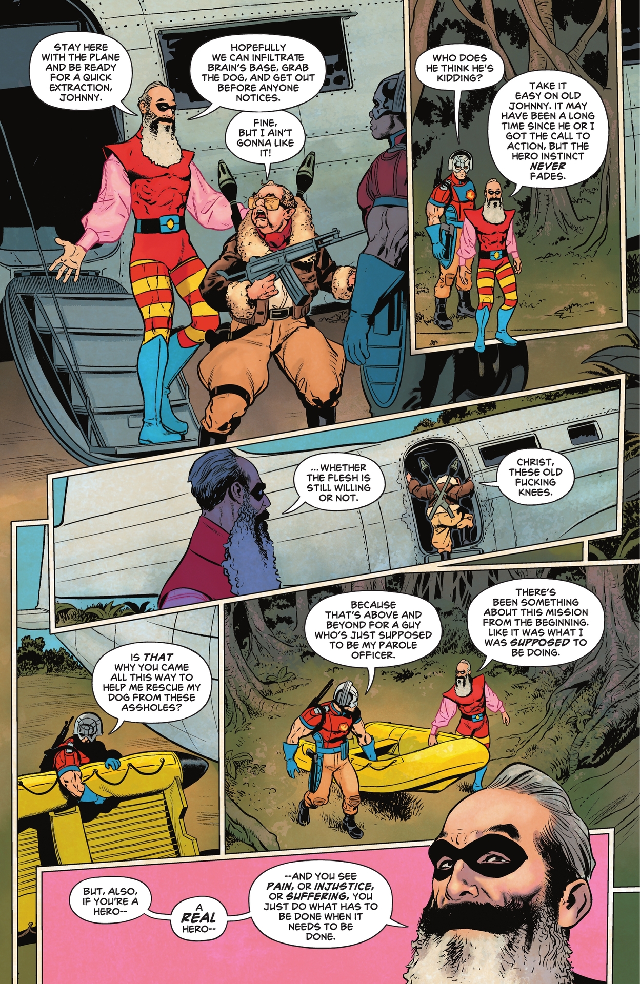Read online Peacemaker Tries Hard! comic -  Issue #5 - 5