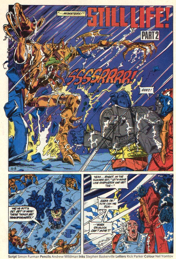 Read online The Transformers (UK) comic -  Issue #324 - 2