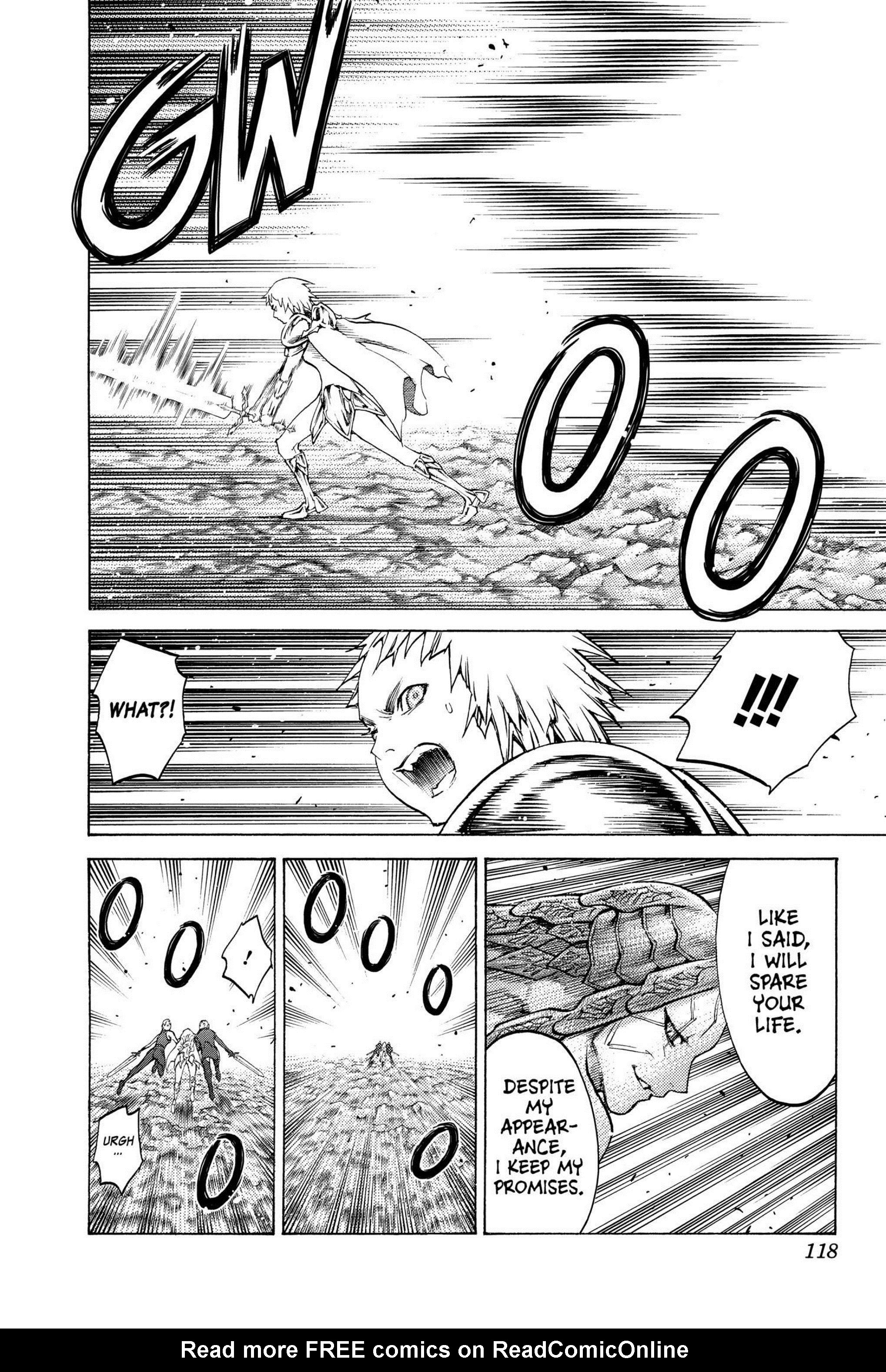 Read online Claymore comic -  Issue #22 - 91