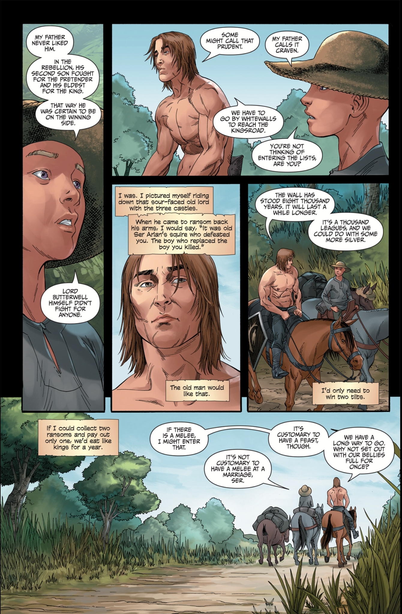 Read online Mystery Knight comic -  Issue # TPB - 23