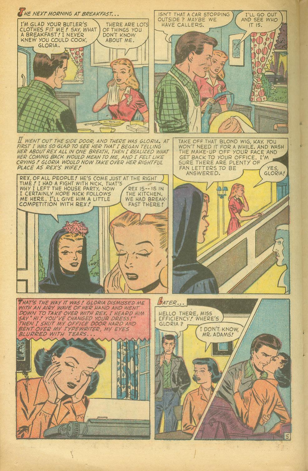 Read online Glamorous Romances comic -  Issue #71 - 22