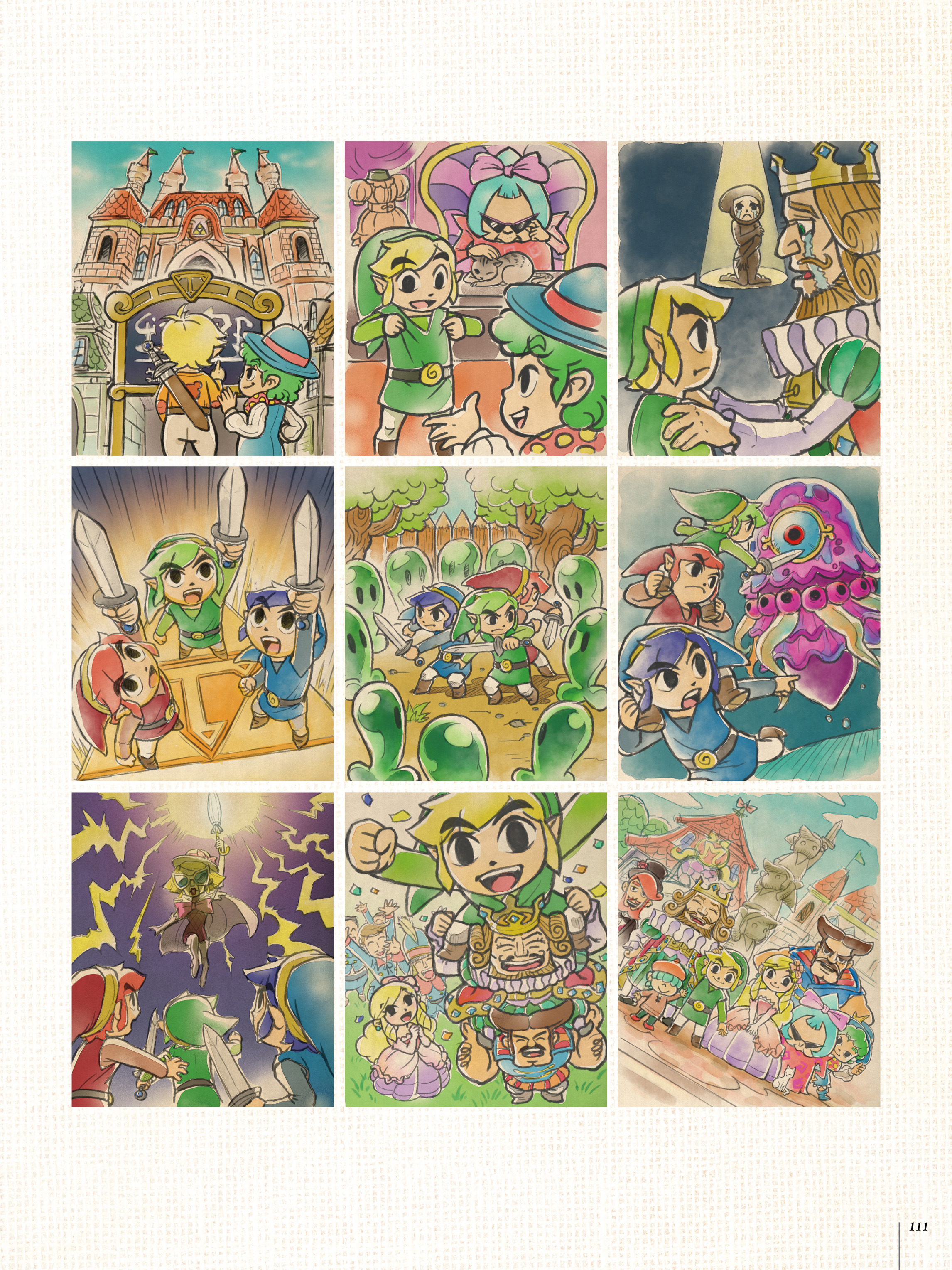Read online The Legend of Zelda: Art & Artifacts comic -  Issue # TPB - 101