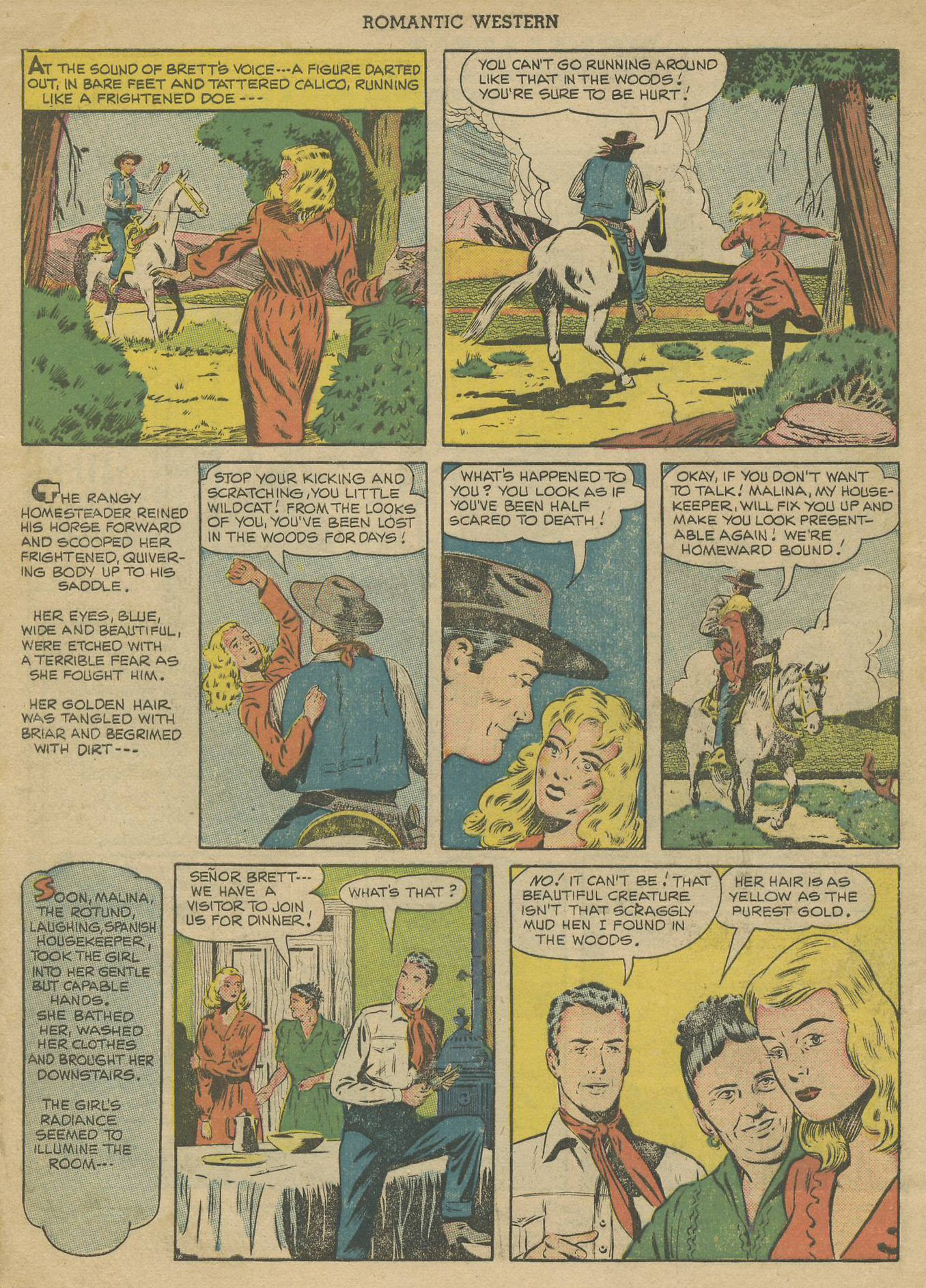 Read online Romantic Western comic -  Issue #3 - 4