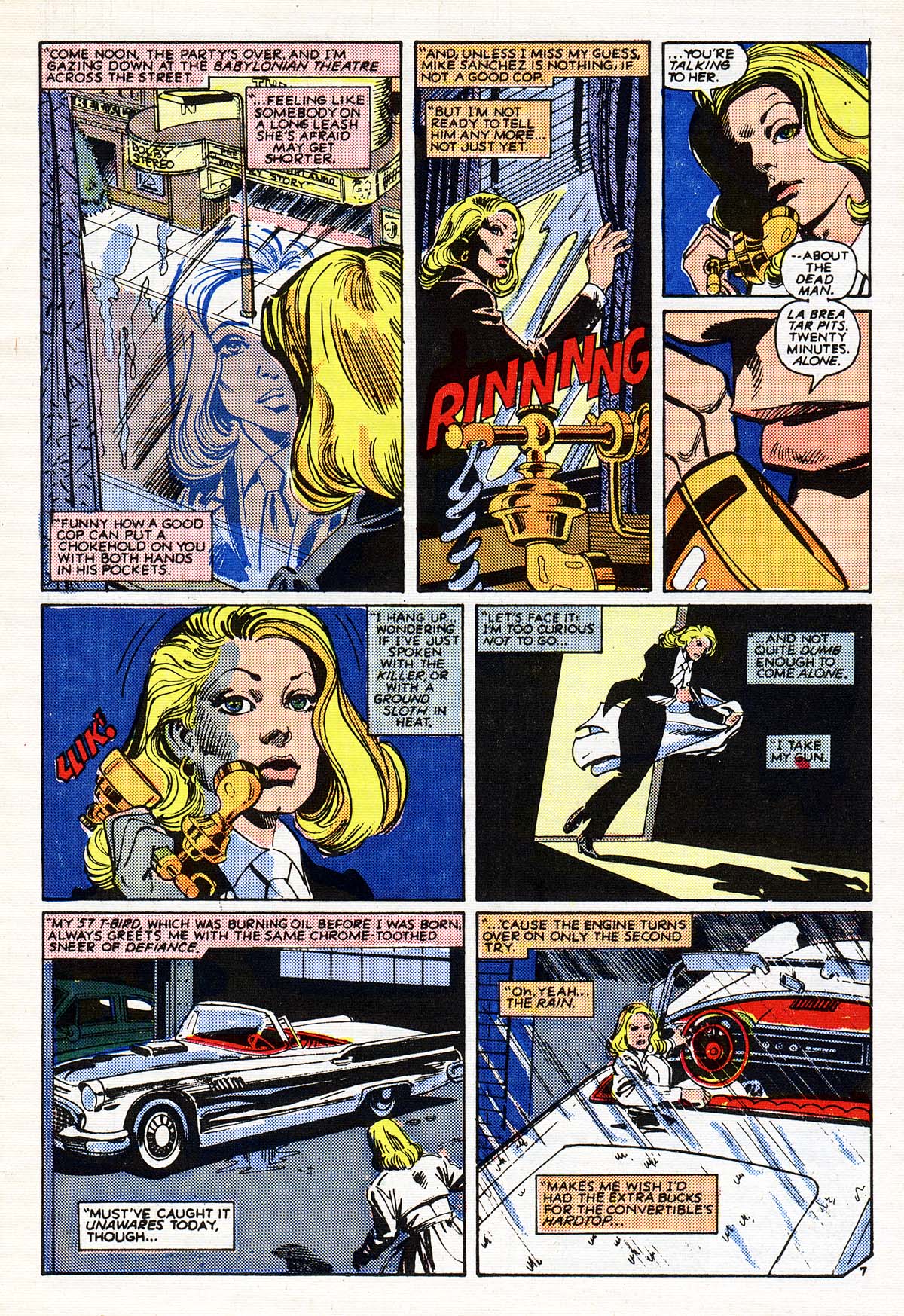 Read online Jonni Thunder comic -  Issue #1 - 8